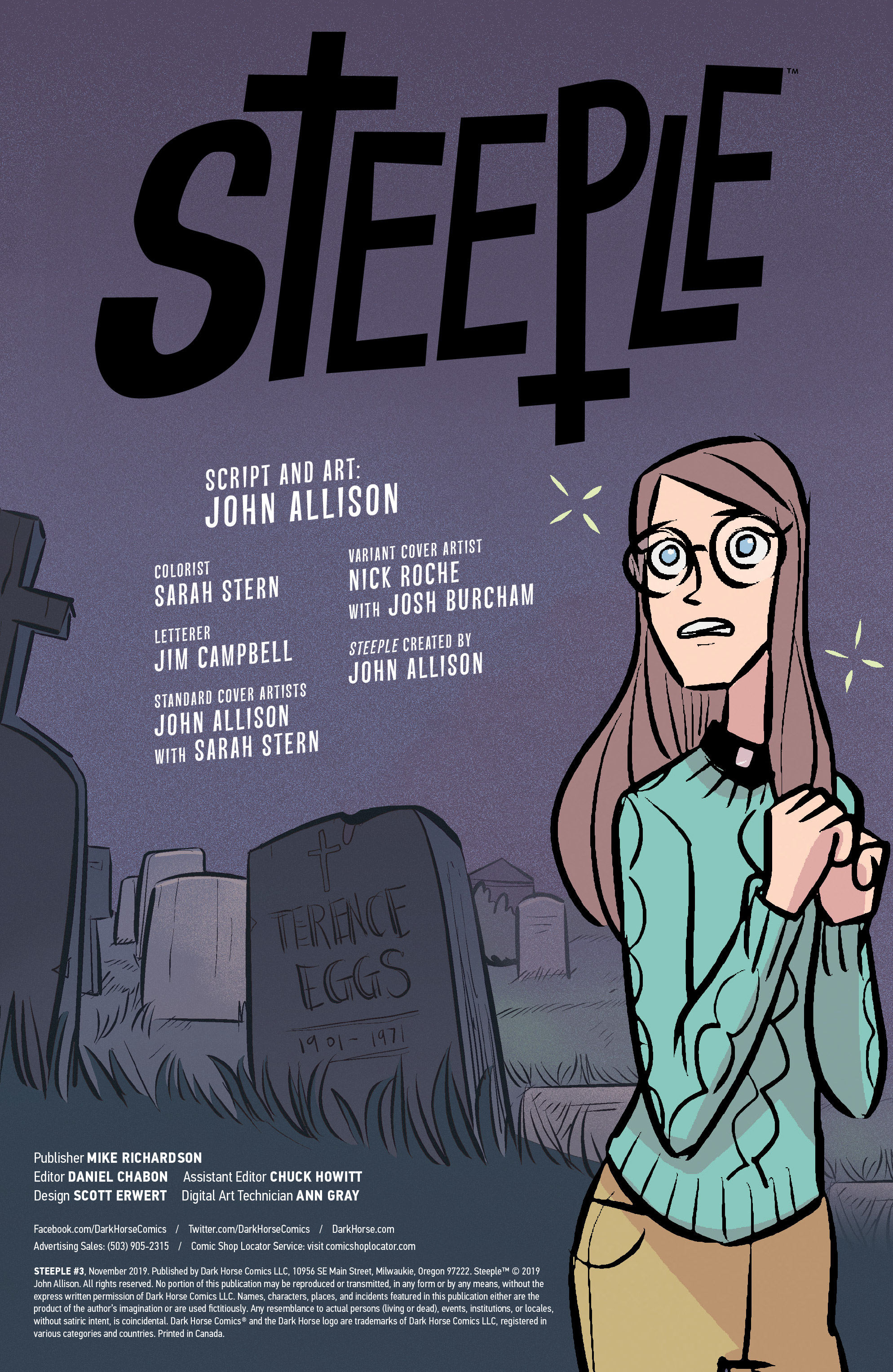Read online Steeple comic -  Issue #3 - 2