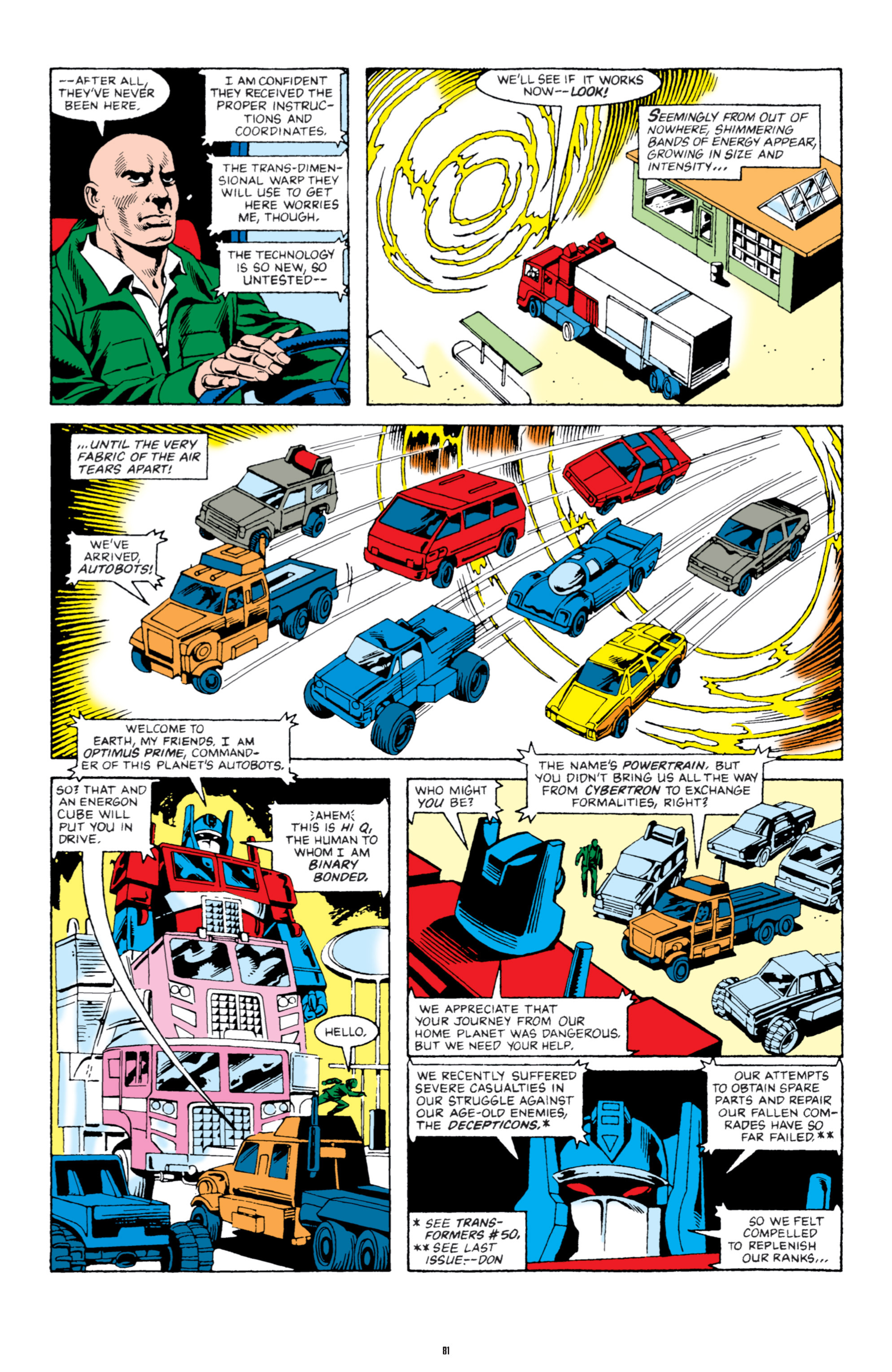 Read online The Transformers Classics comic -  Issue # TPB 5 - 82