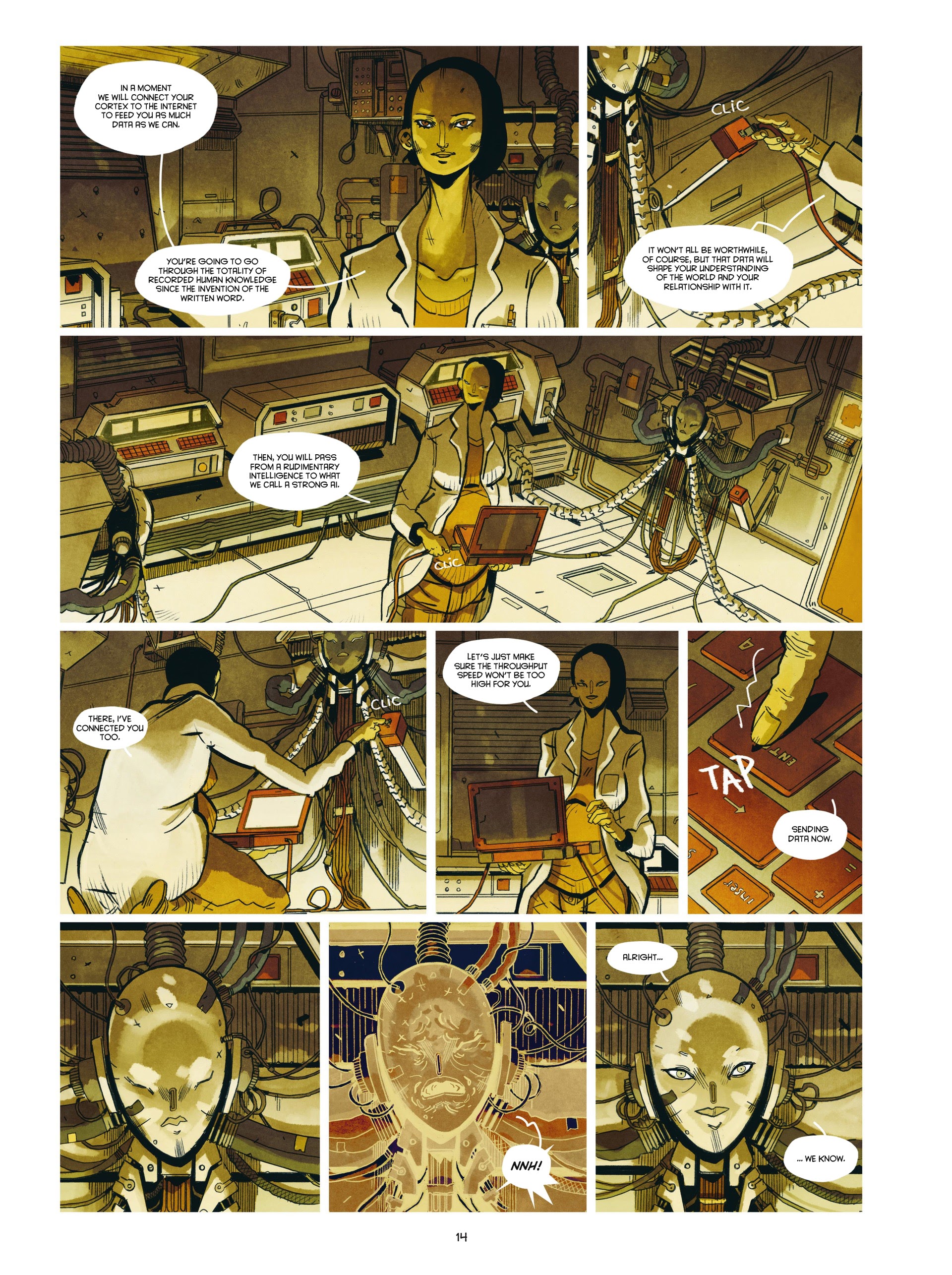 Read online Carbon & Silicon (2020) comic -  Issue # TPB (Part 1) - 13