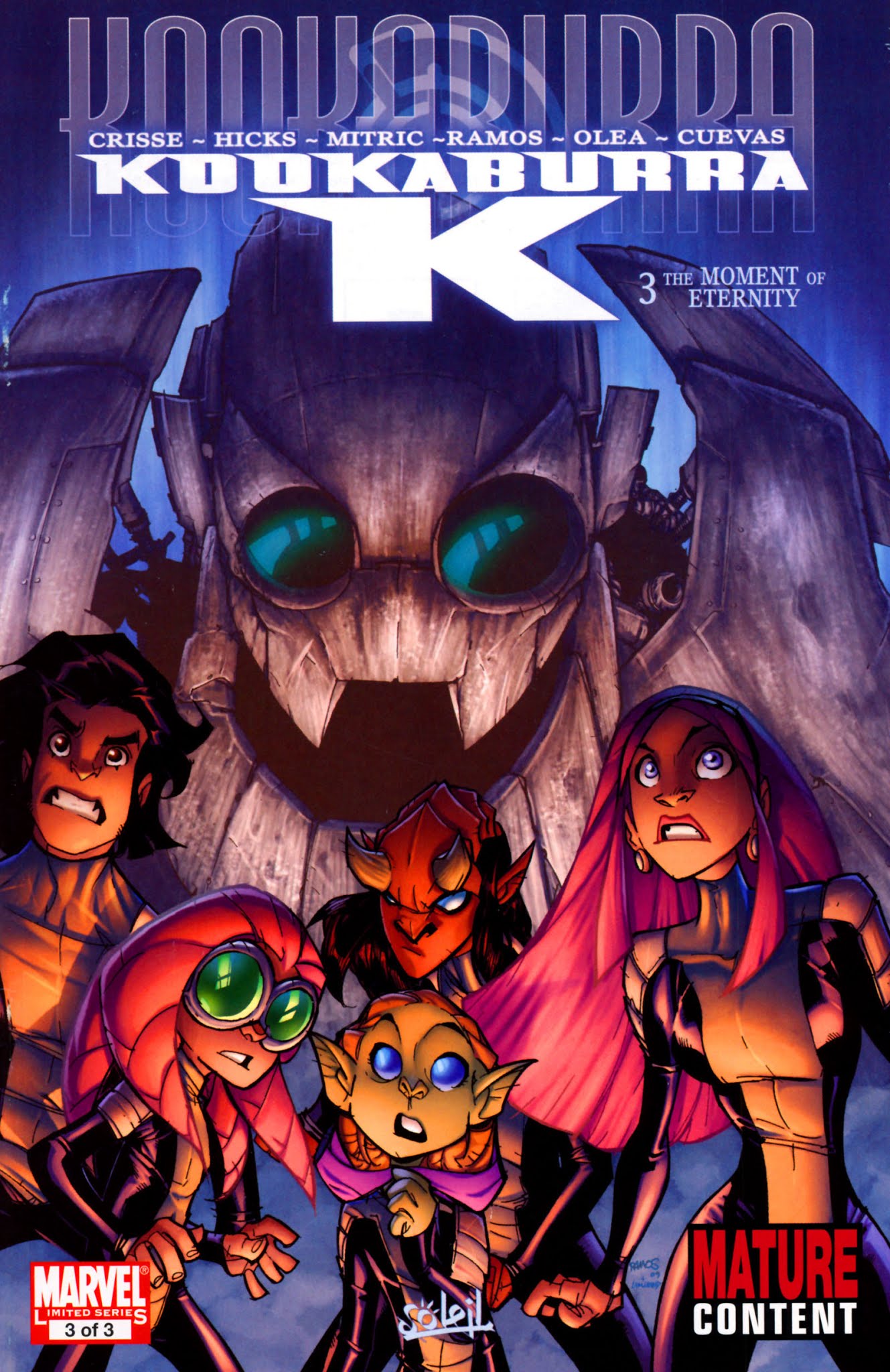 Read online Kookaburra K comic -  Issue #3 - 1