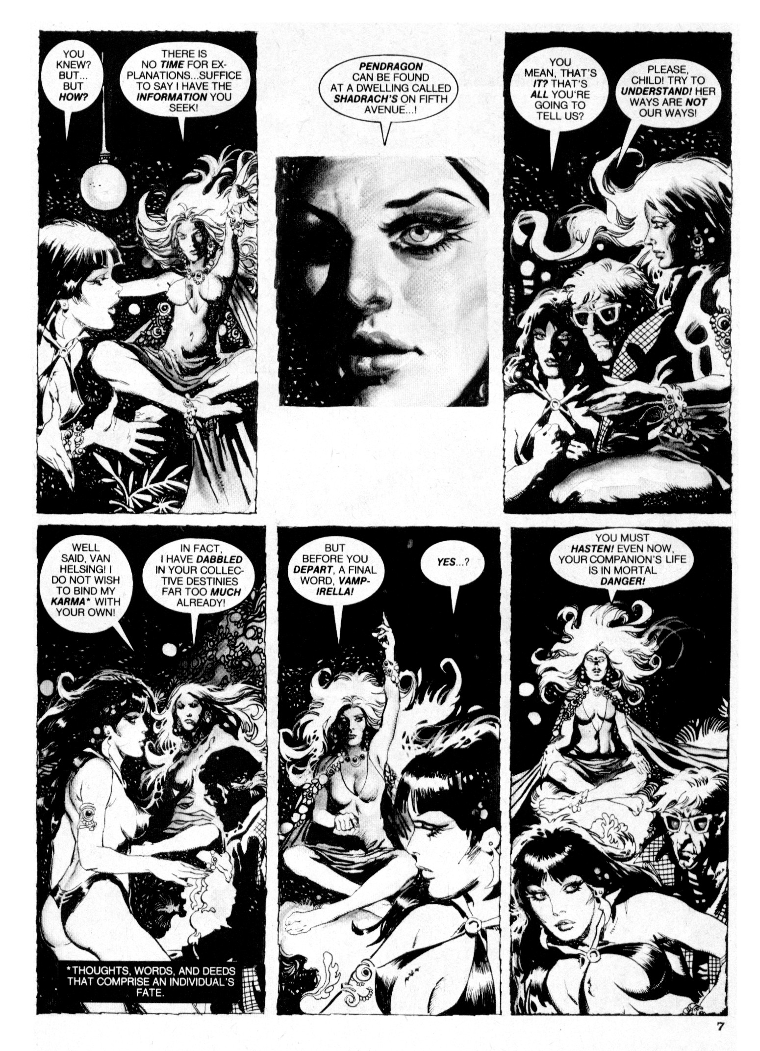 Read online Vampirella (1969) comic -  Issue #99 - 7