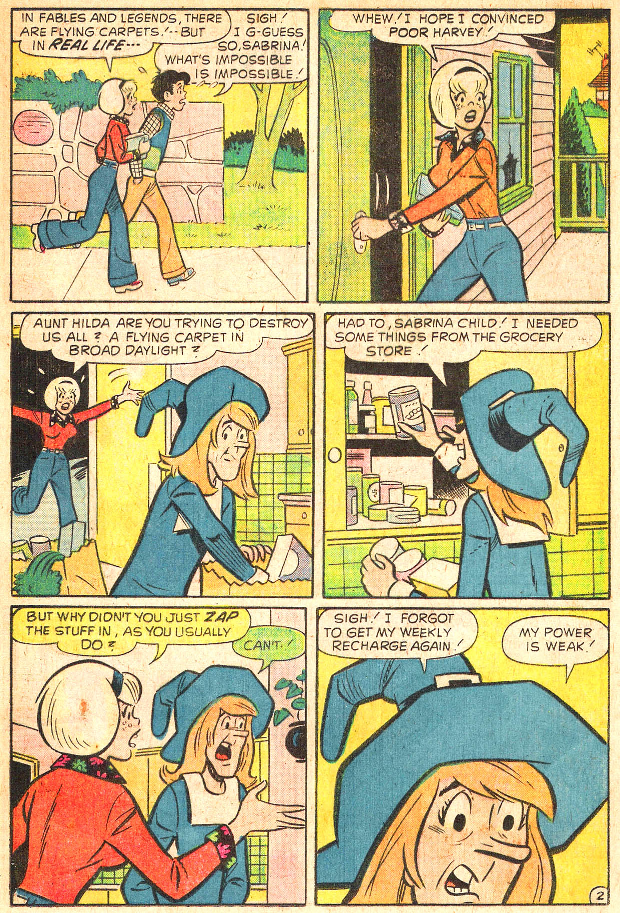 Read online Sabrina The Teenage Witch (1971) comic -  Issue #23 - 21