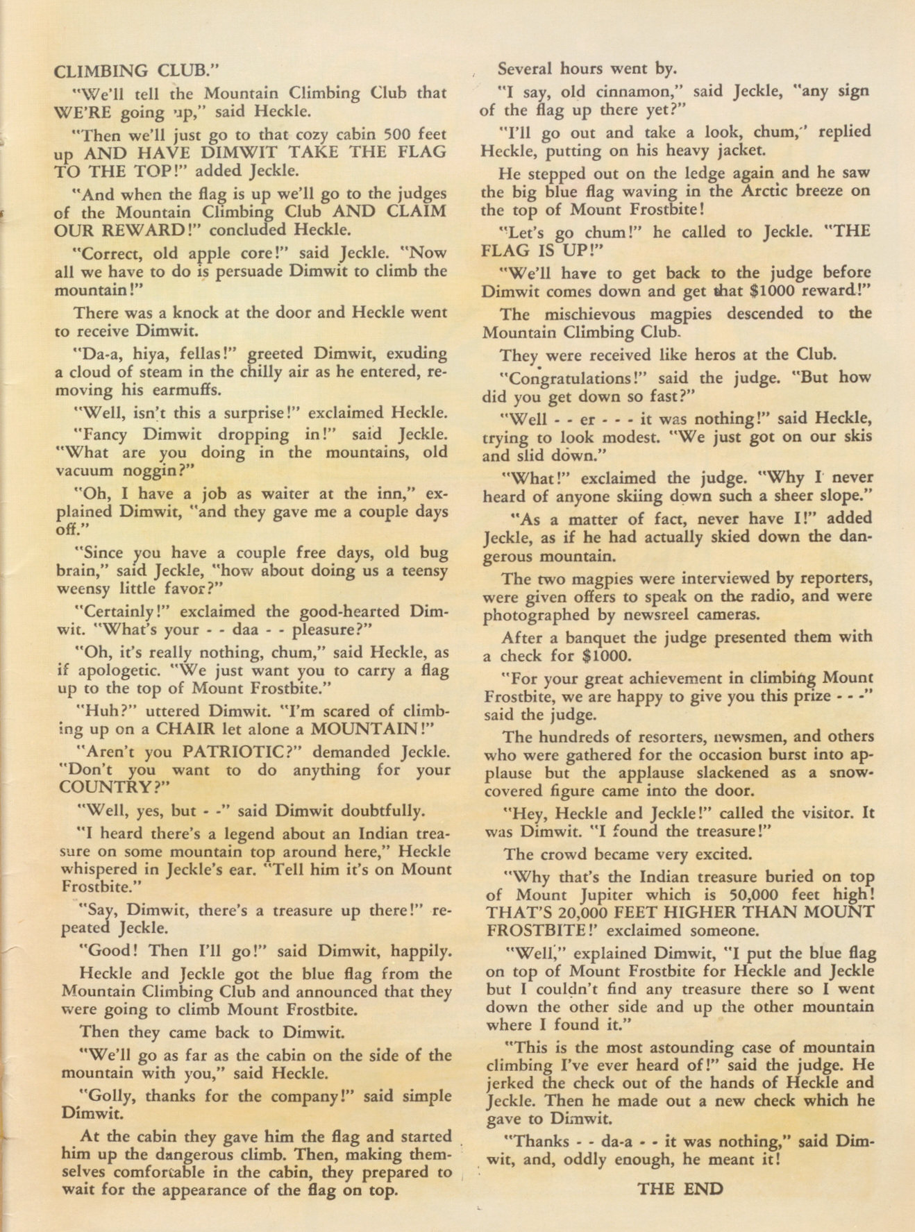 Read online Paul Terry's Mighty Mouse Comics comic -  Issue #26 - 35