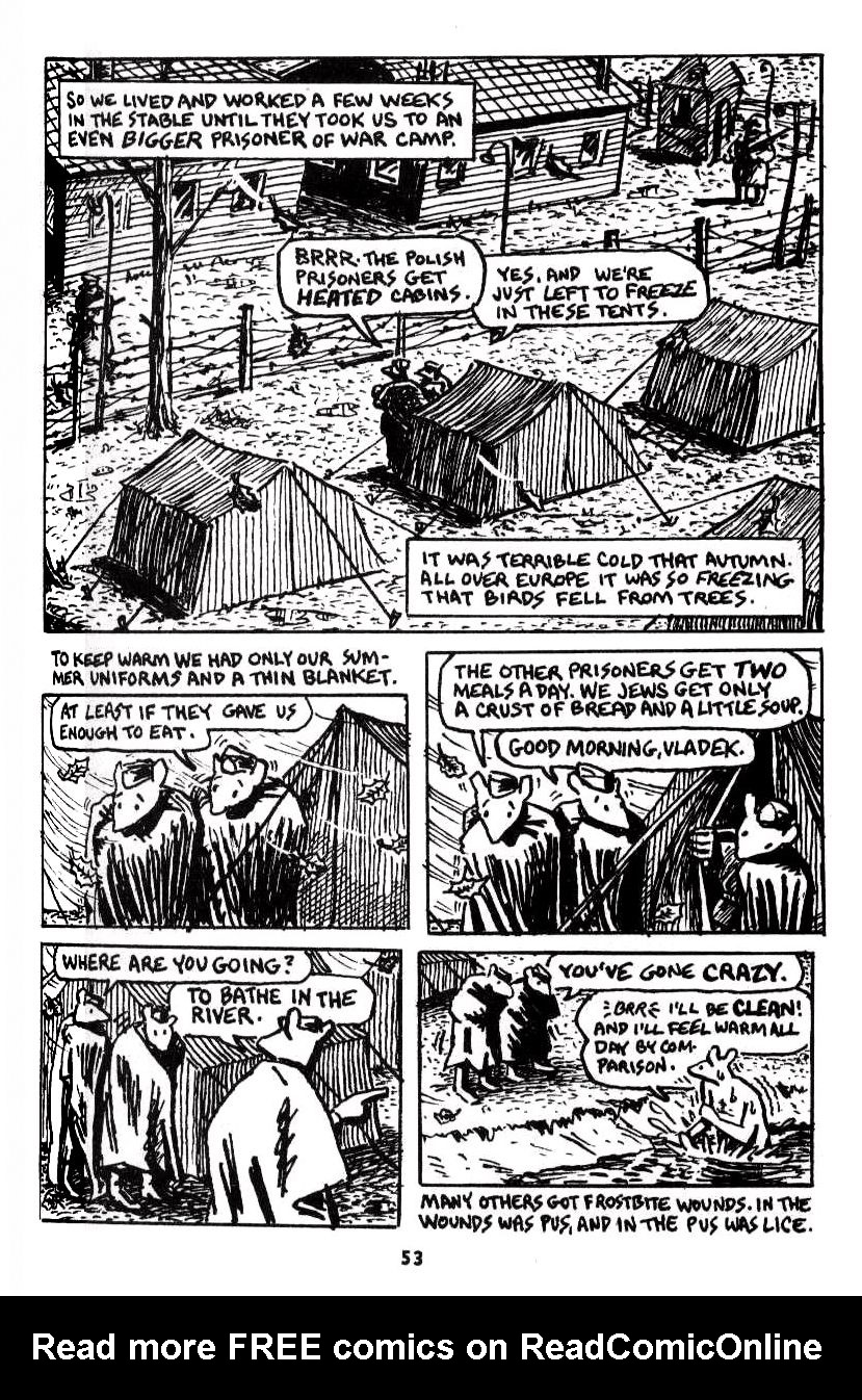 Read online Maus: A Survivor's Tale comic -  Issue # TPB 1 - 49