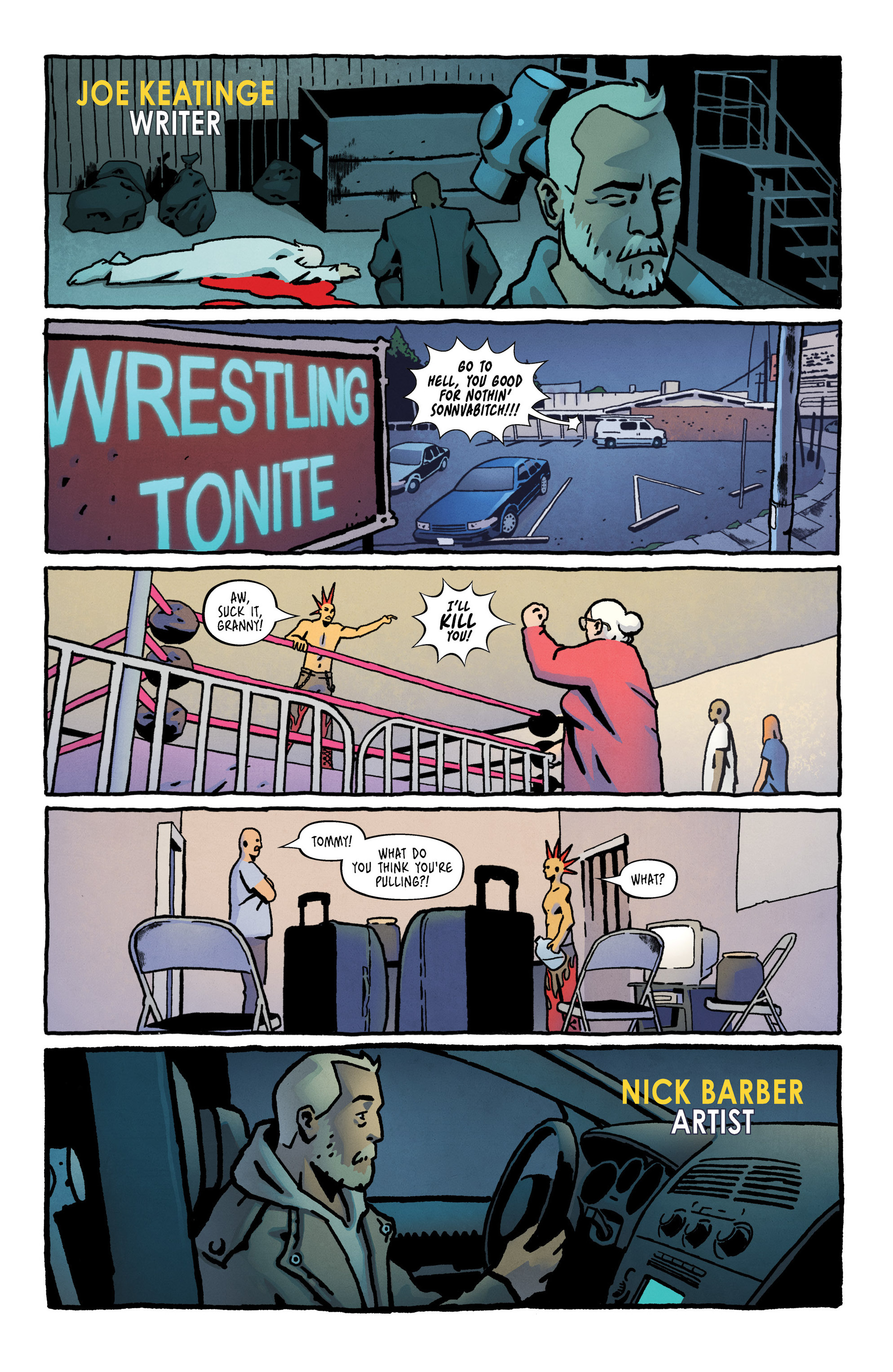 Read online Ringside comic -  Issue #6 - 6