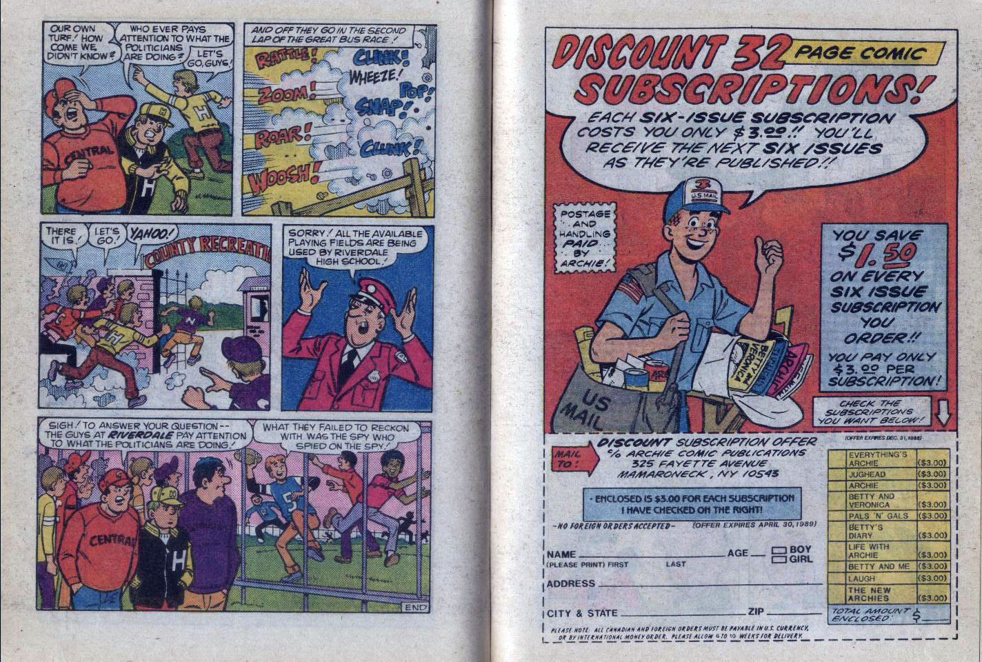 Read online Archie...Archie Andrews, Where Are You? Digest Magazine comic -  Issue #59 - 61