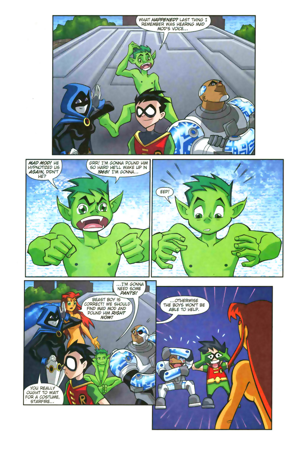Read online Teen Titans Go! (2003) comic -  Issue #8 - 22