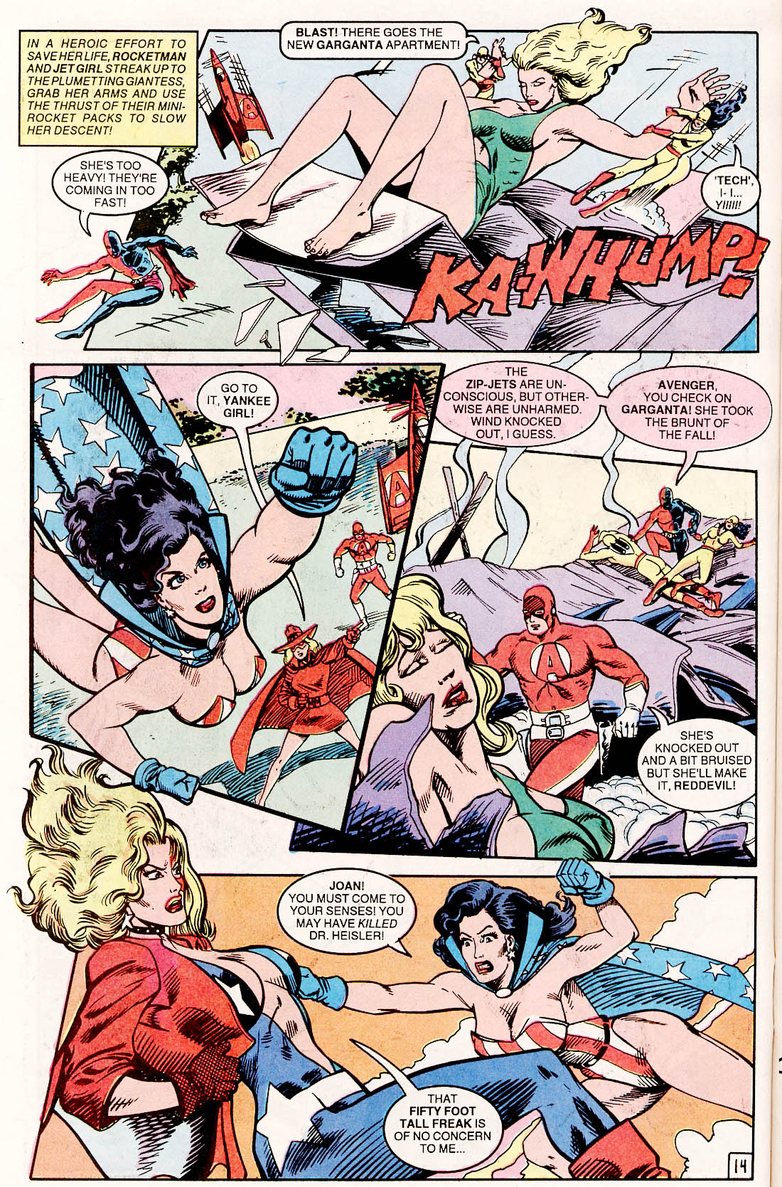 Read online Femforce comic -  Issue #50 - 62