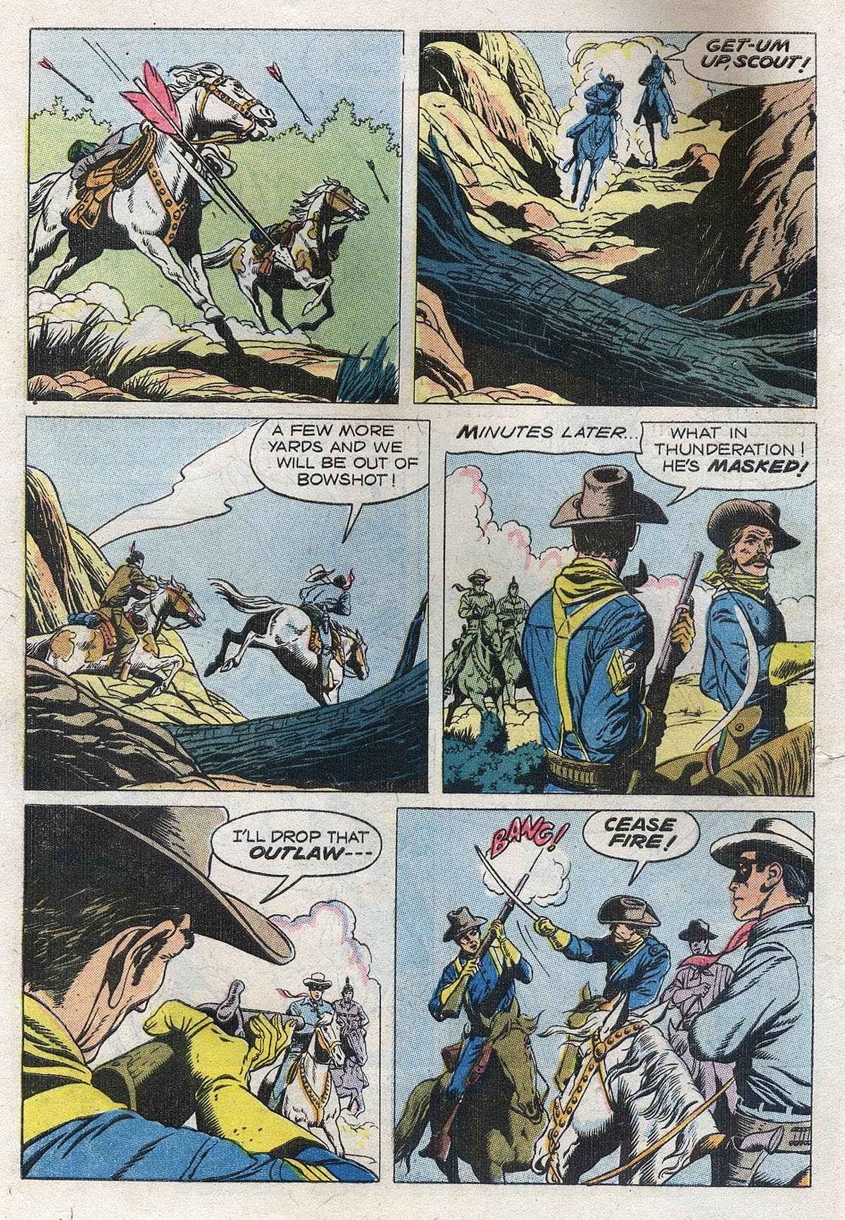 Read online The Lone Ranger (1948) comic -  Issue #110 - 4
