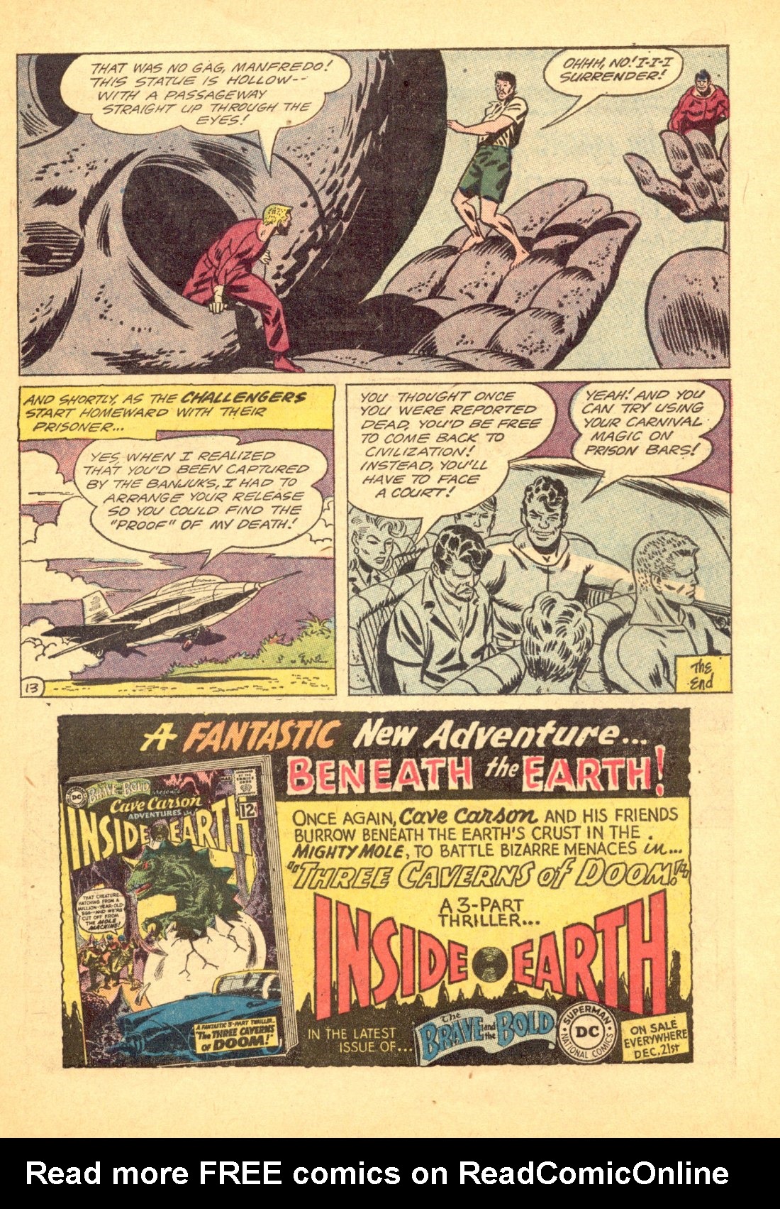 Read online Challengers of the Unknown (1958) comic -  Issue #24 - 15