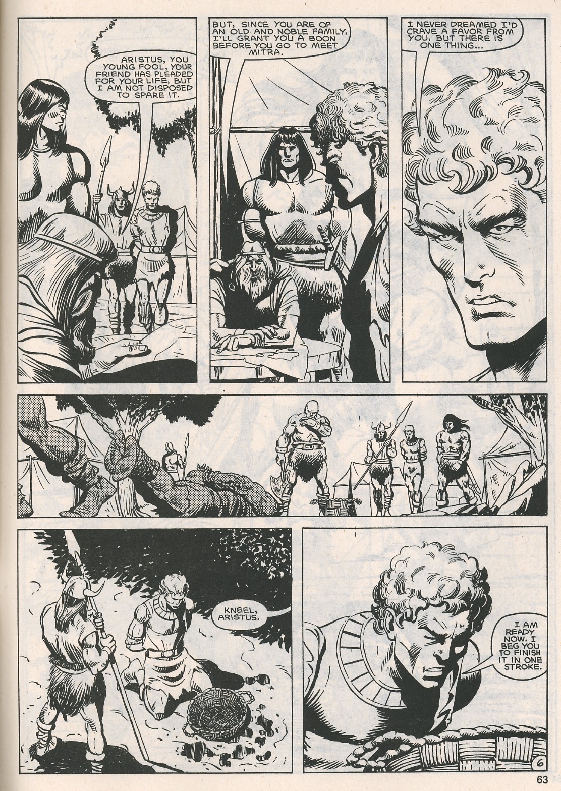 Read online The Savage Sword Of Conan comic -  Issue #116 - 63
