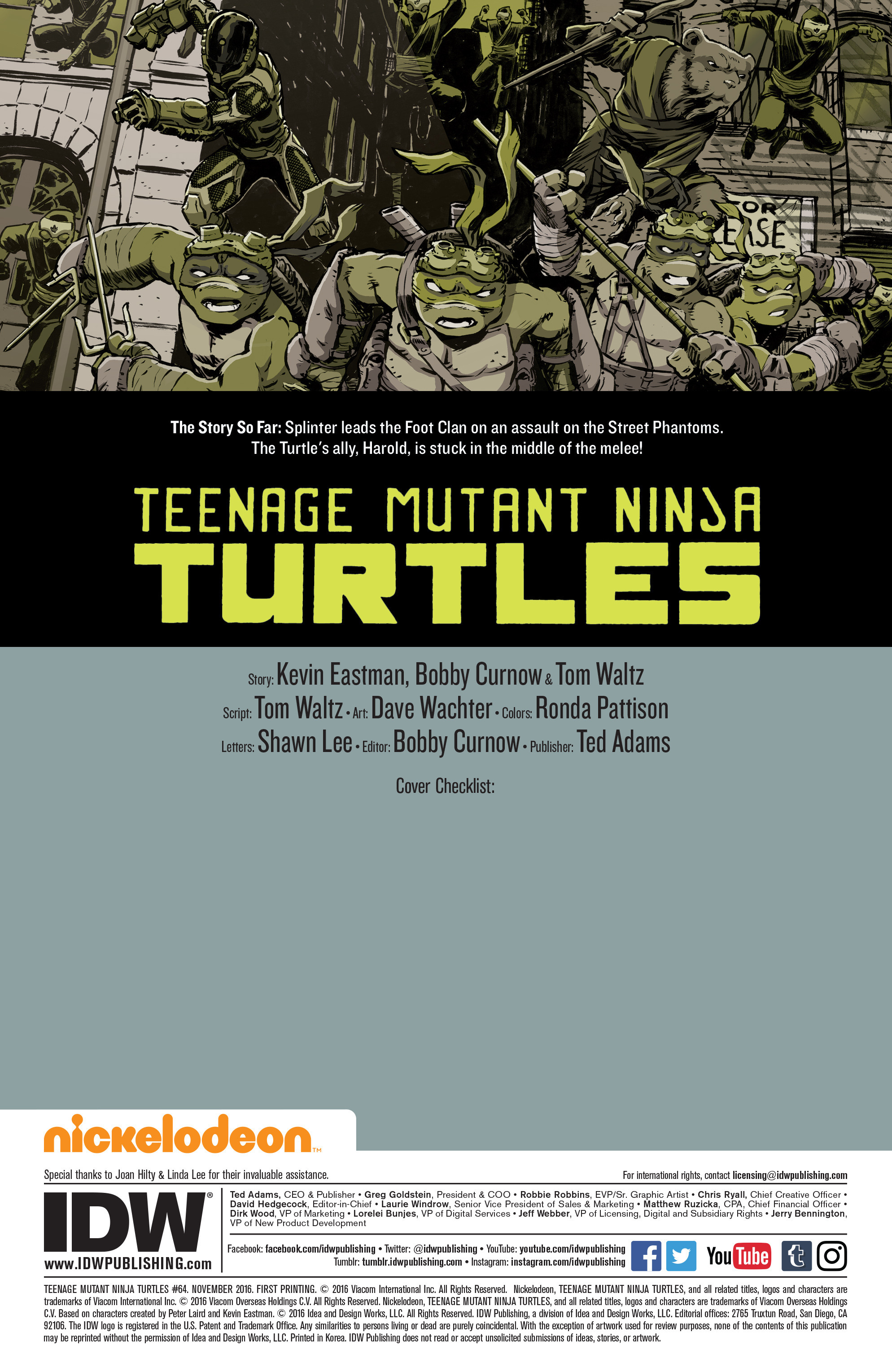 Read online Teenage Mutant Ninja Turtles (2011) comic -  Issue #64 - 2