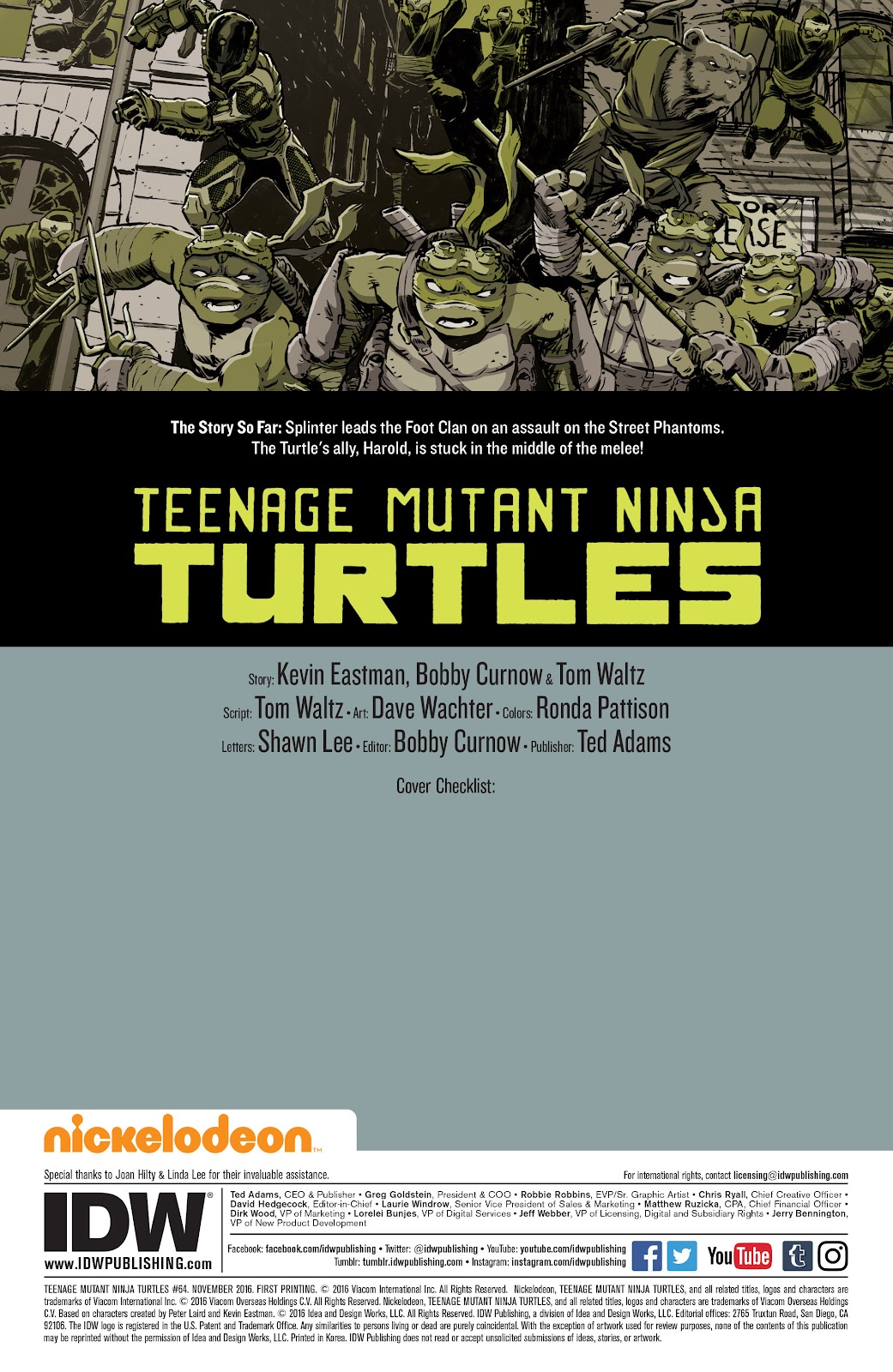 Teenage Mutant Ninja Turtles (2011) issue 64 - Page 2