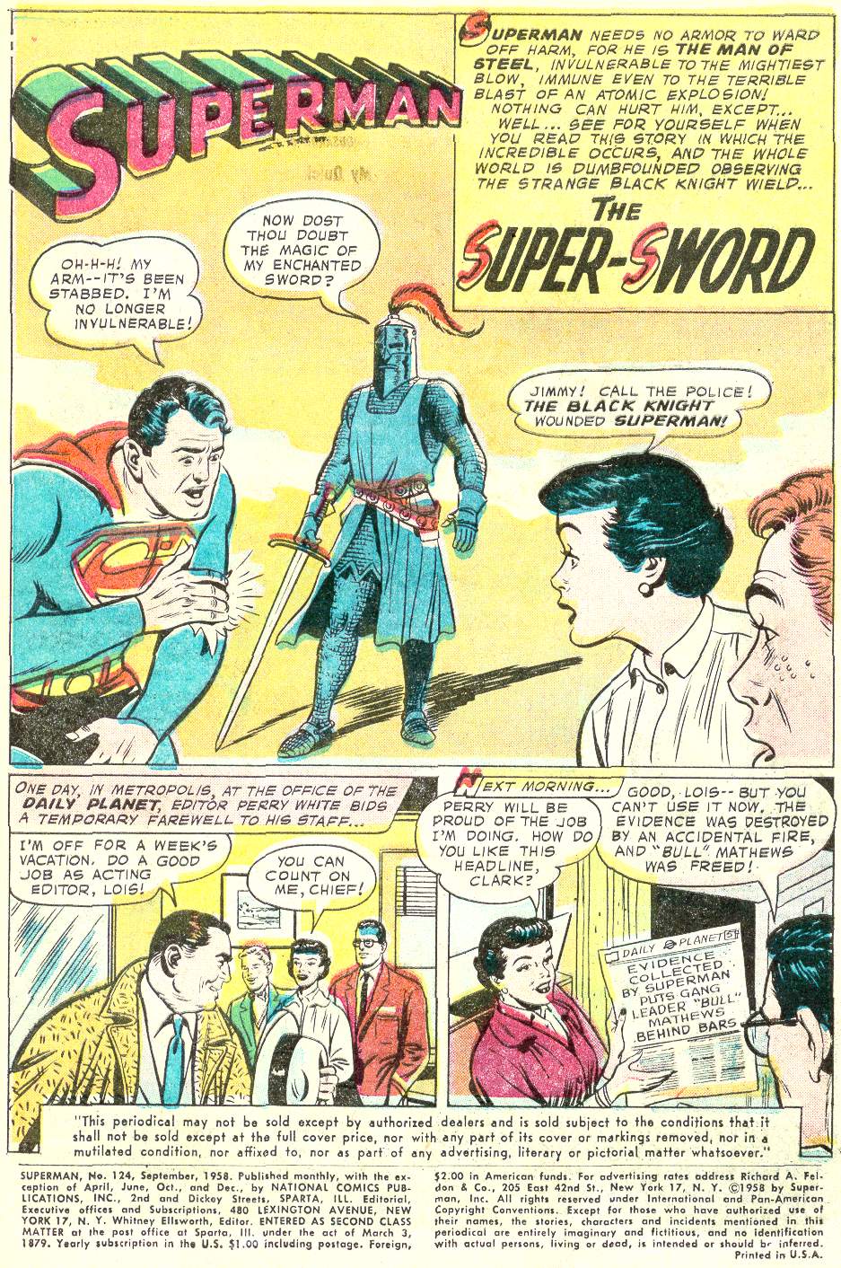 Read online Superman (1939) comic -  Issue #124 - 3