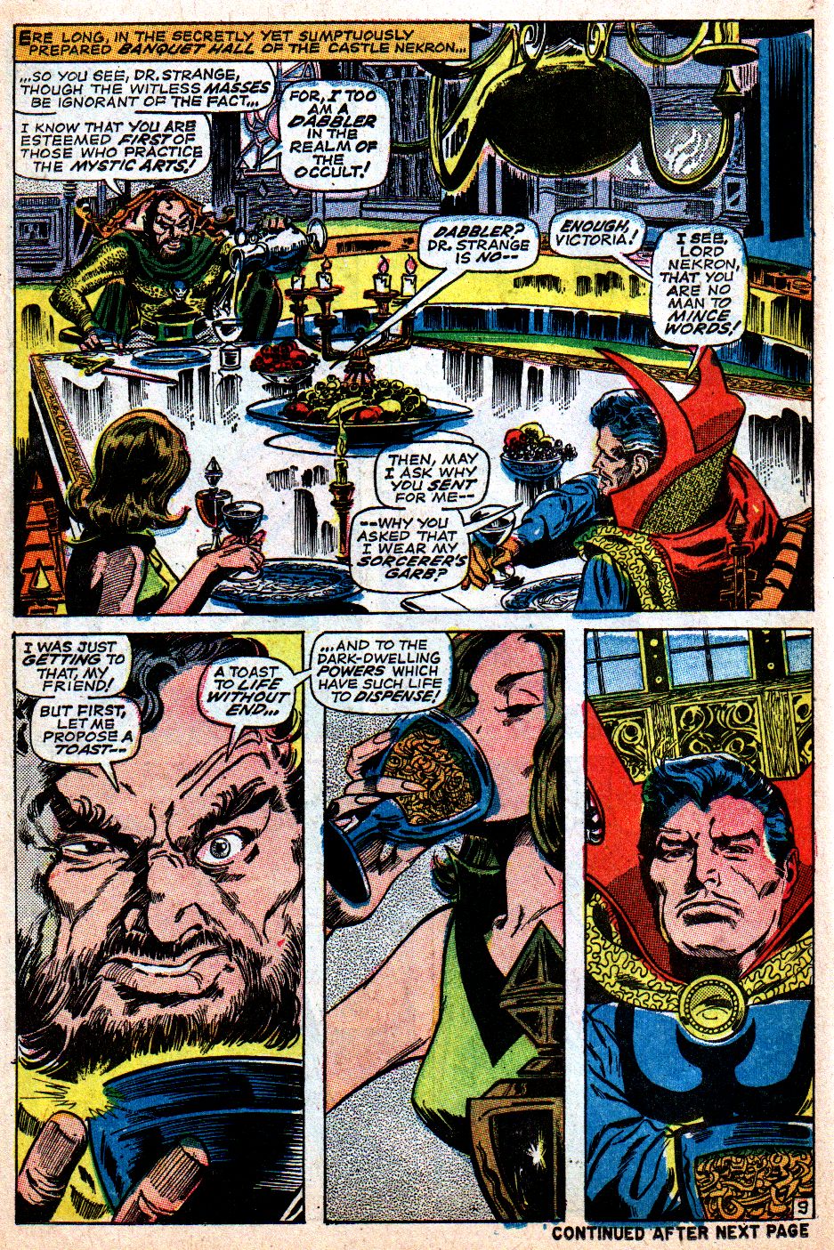 Read online Marvel Masterworks: Doctor Strange comic -  Issue # TPB 3 - 116