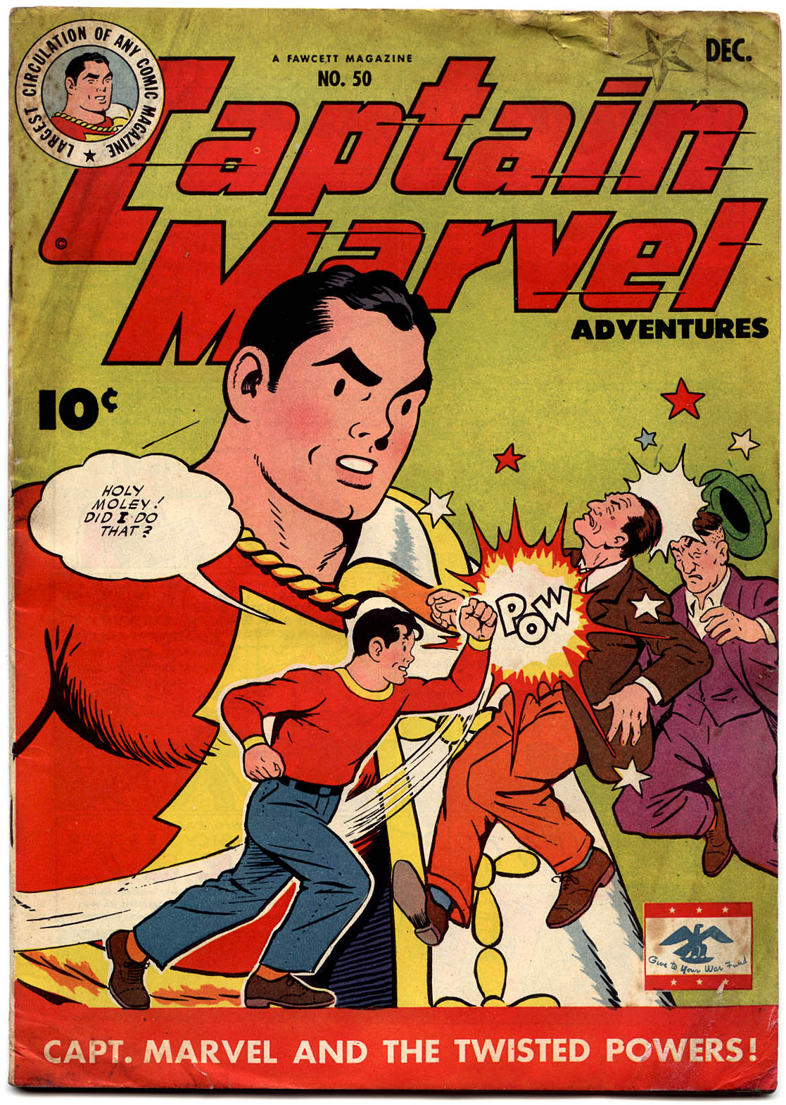 Read online Captain Marvel Adventures comic -  Issue #50 - 1