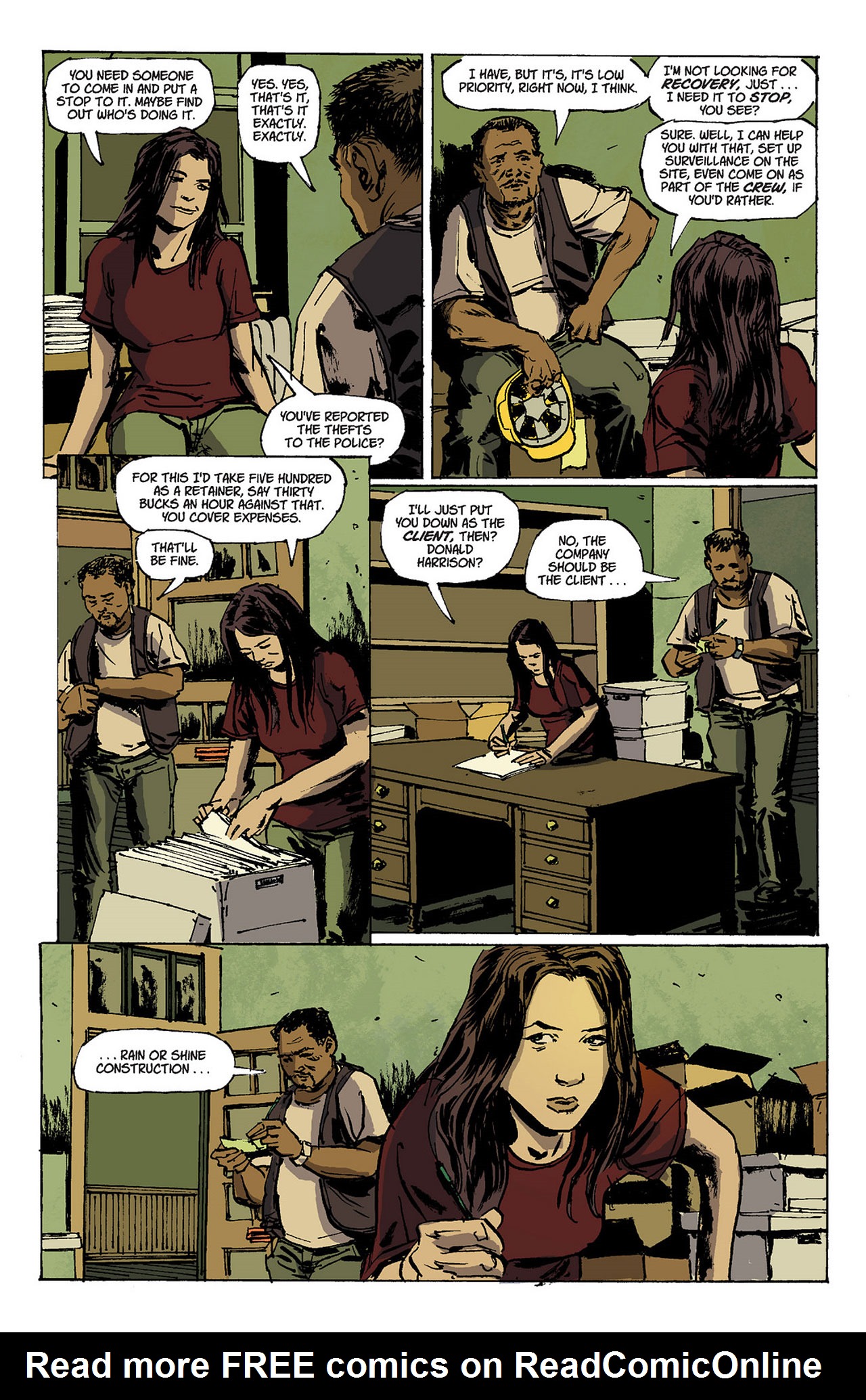 Read online Stumptown (2012) comic -  Issue #1 - 7