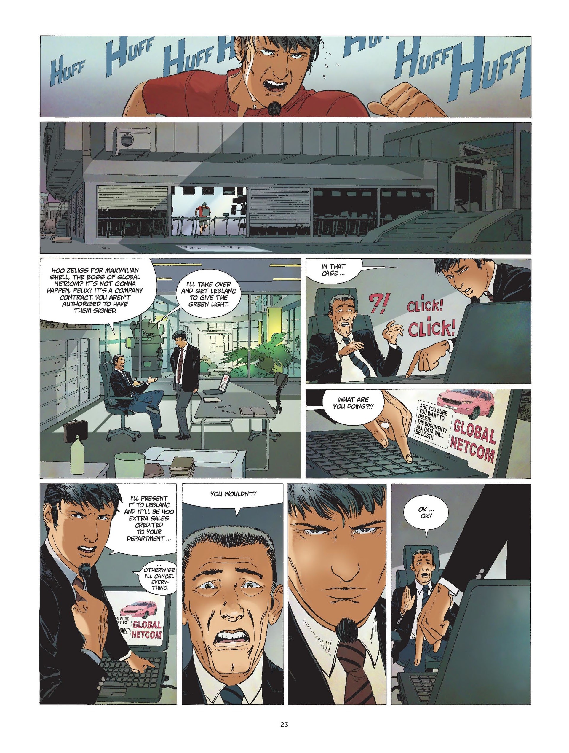 Read online HSE - Human Stock Exchange comic -  Issue #1 - 25