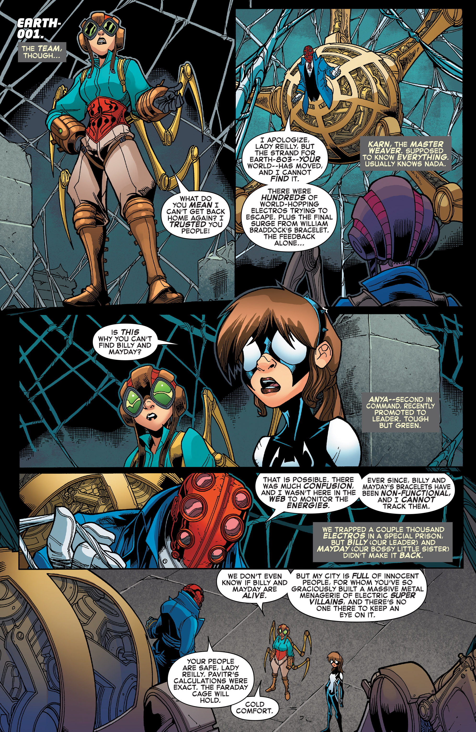 Read online Web Warriors comic -  Issue #6 - 5