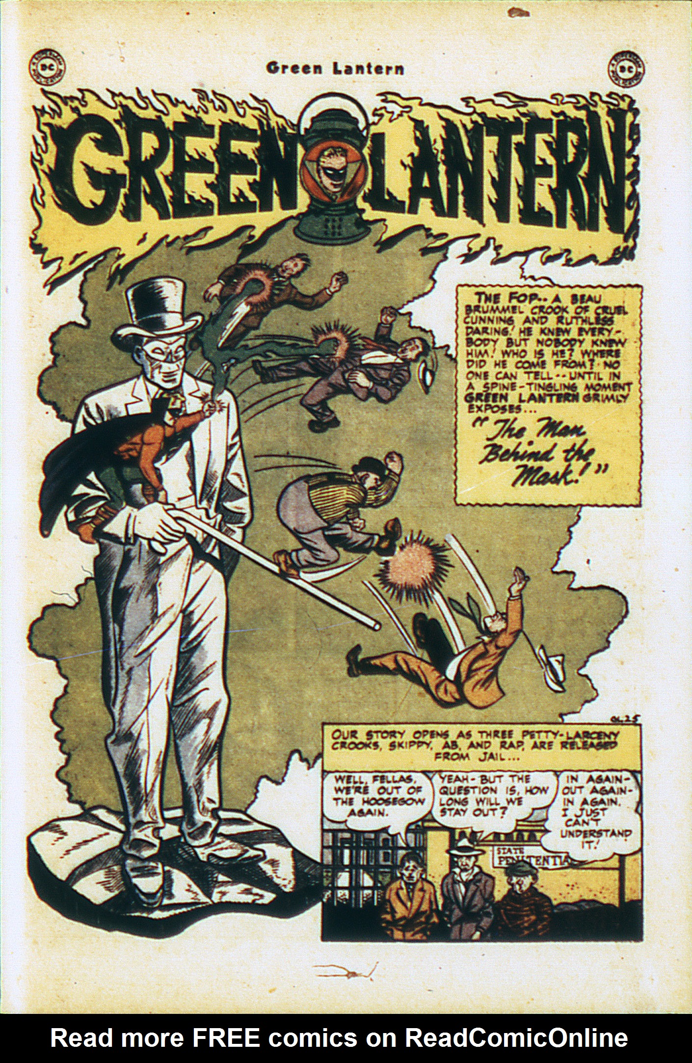 Read online Green Lantern (1941) comic -  Issue #25 - 38