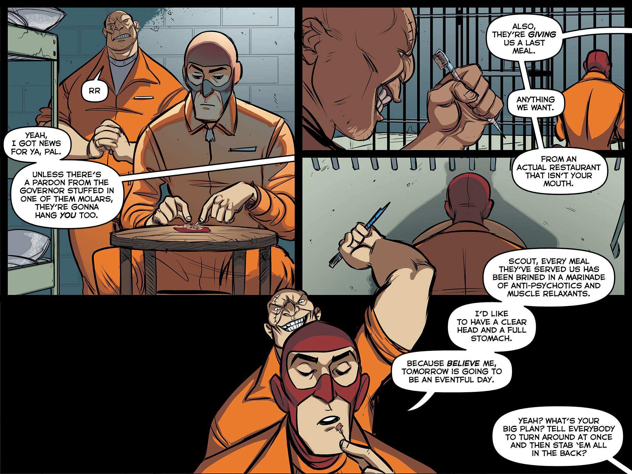 Read online Team Fortress 2 comic -  Issue #2 - 23