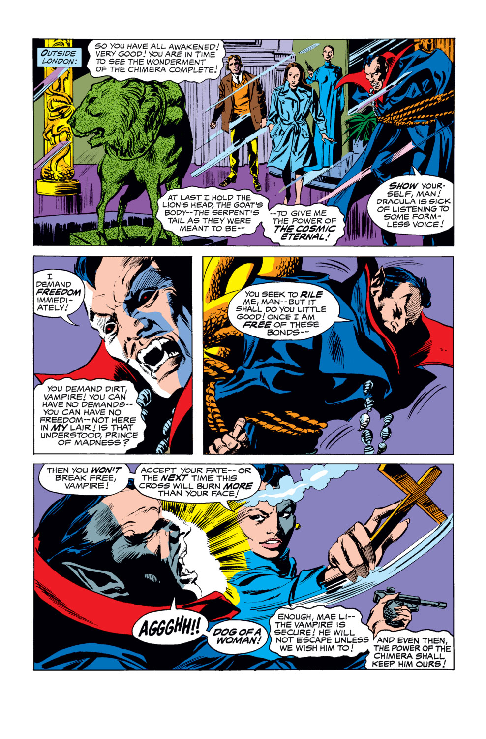 Read online Tomb of Dracula (1972) comic -  Issue #28 - 5