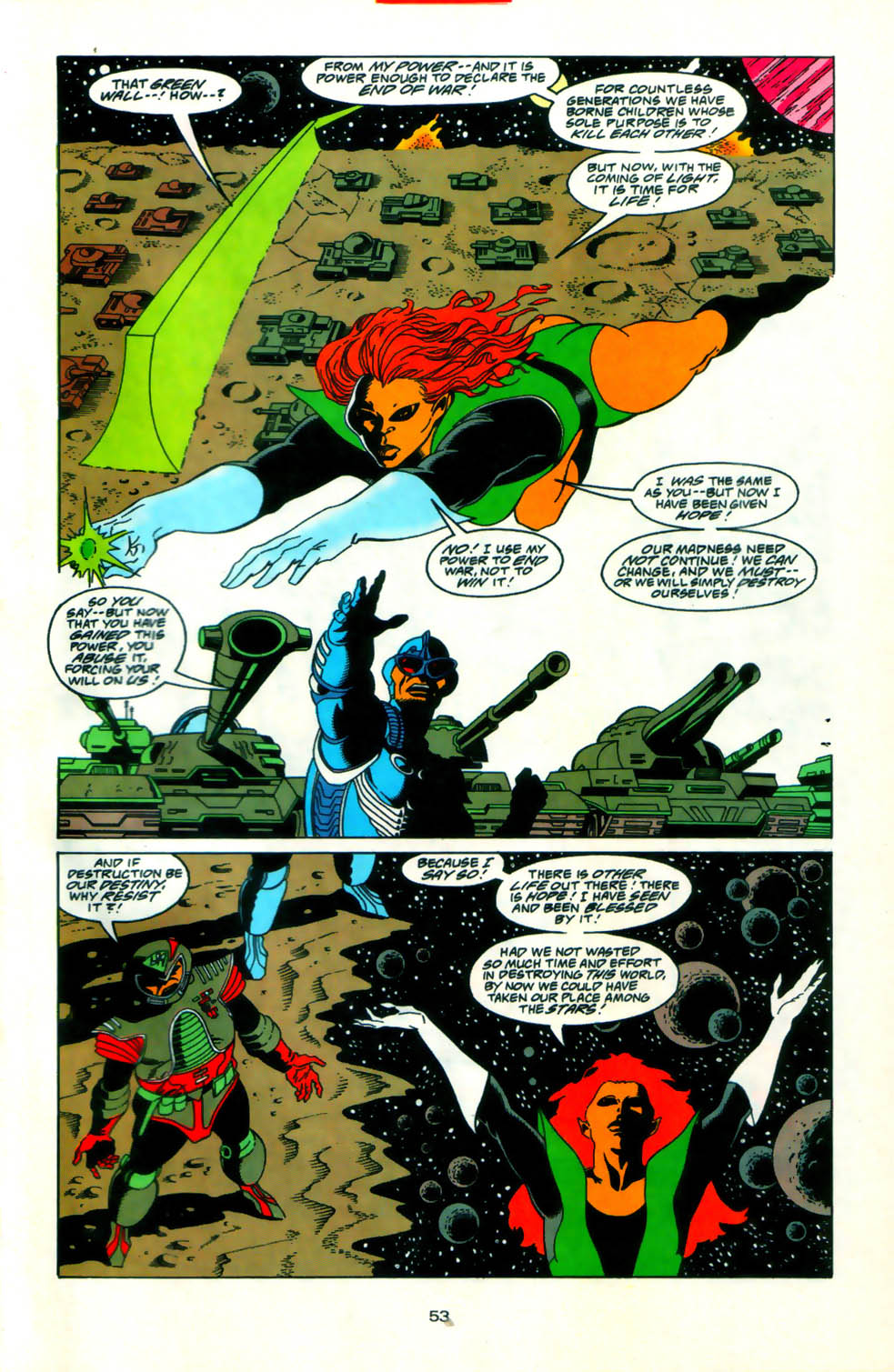 Read online Green Lantern Corps Quarterly comic -  Issue #1 - 54