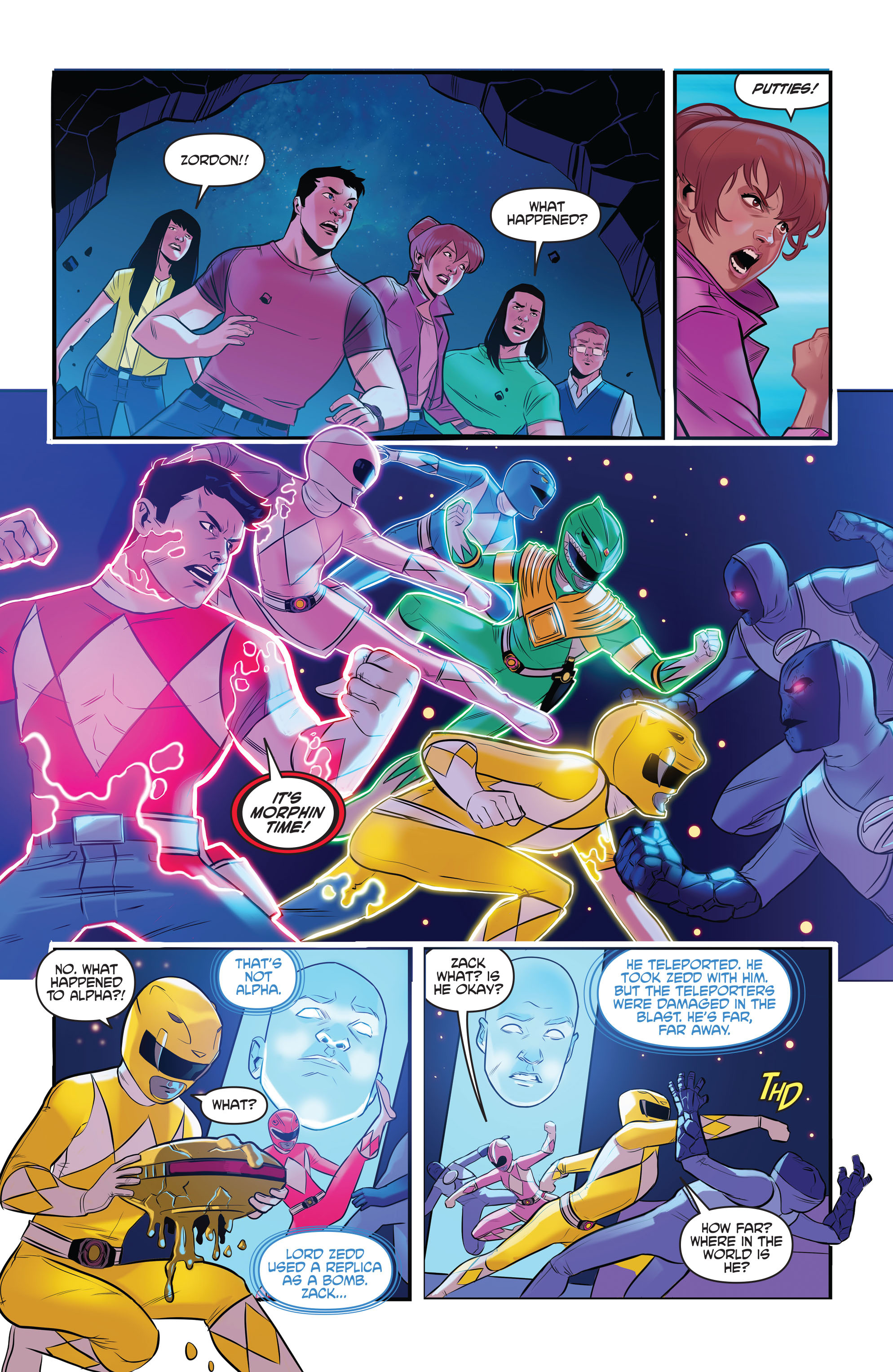 Read online Justice League/Mighty Morphin' Power Rangers comic -  Issue #1 - 19