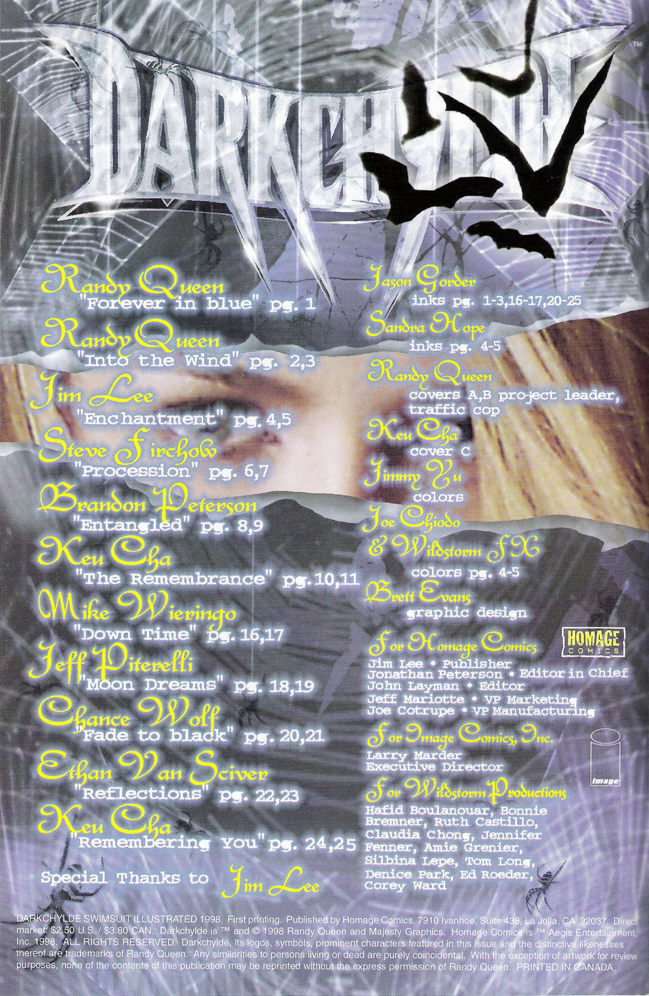 Read online Darkchylde Swimsuit Illustrated comic -  Issue # Full - 2
