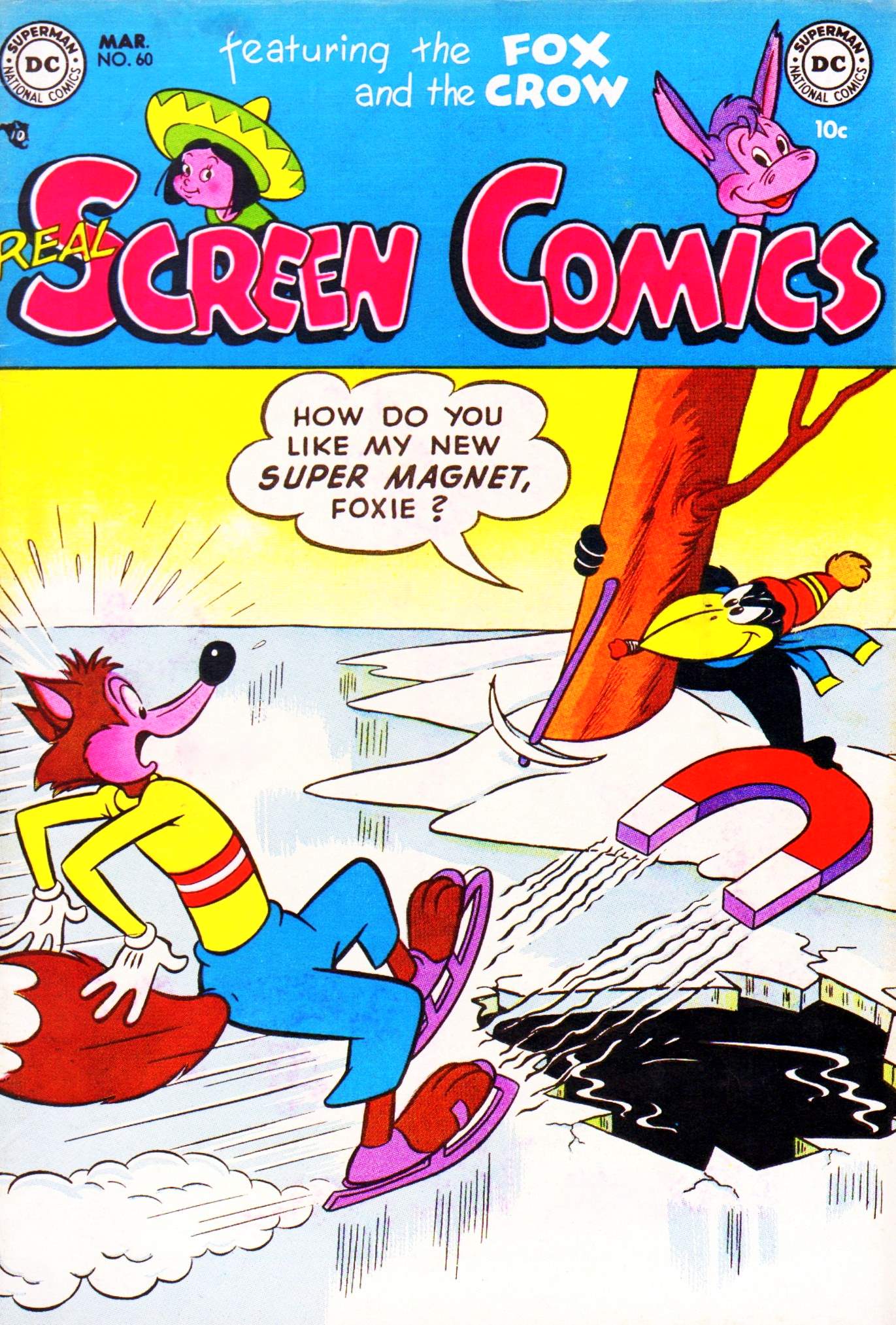 Read online Real Screen Comics comic -  Issue #60 - 1
