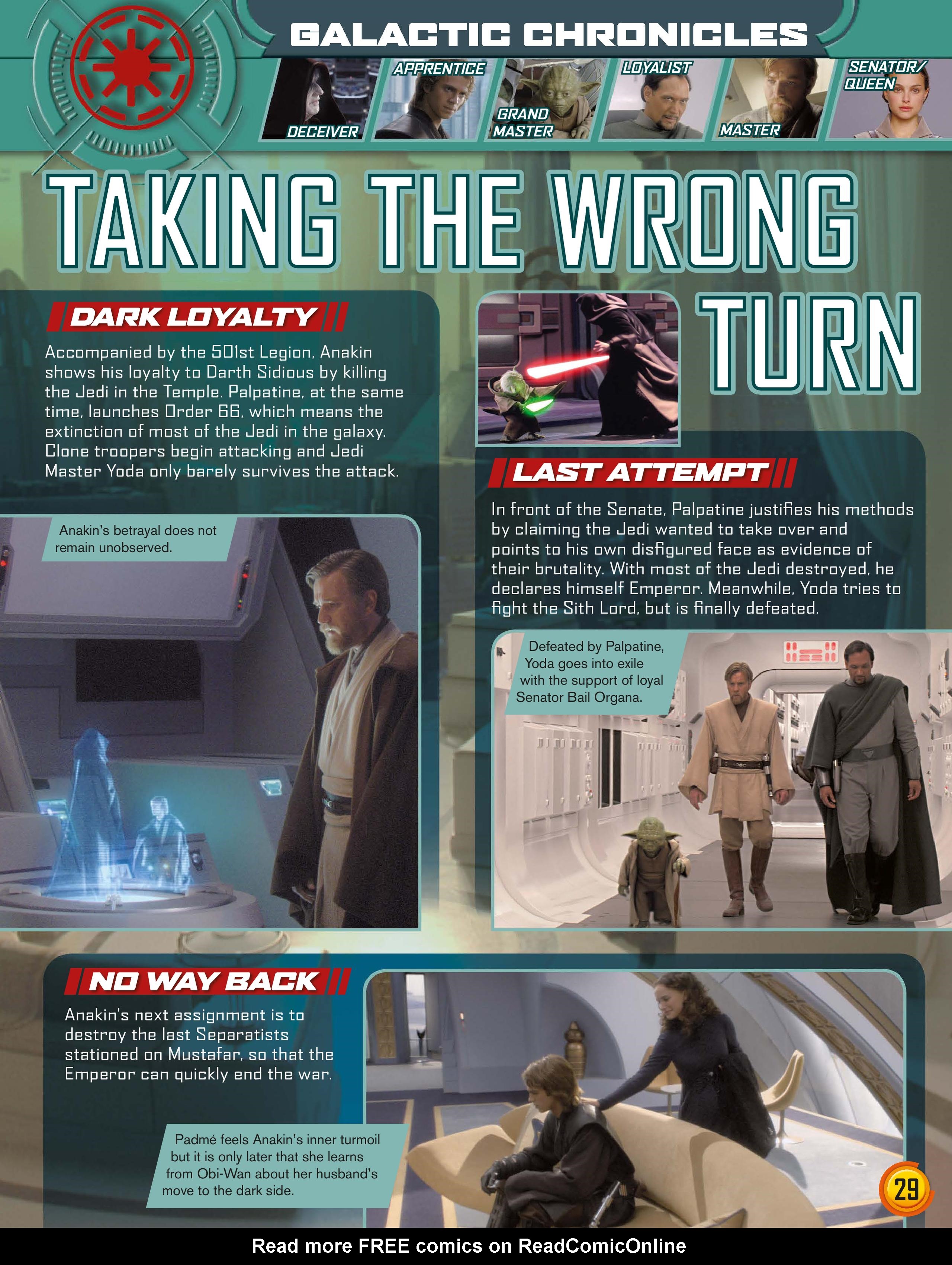 Read online Star Wars Jedi Master Magazine comic -  Issue #3 - 29