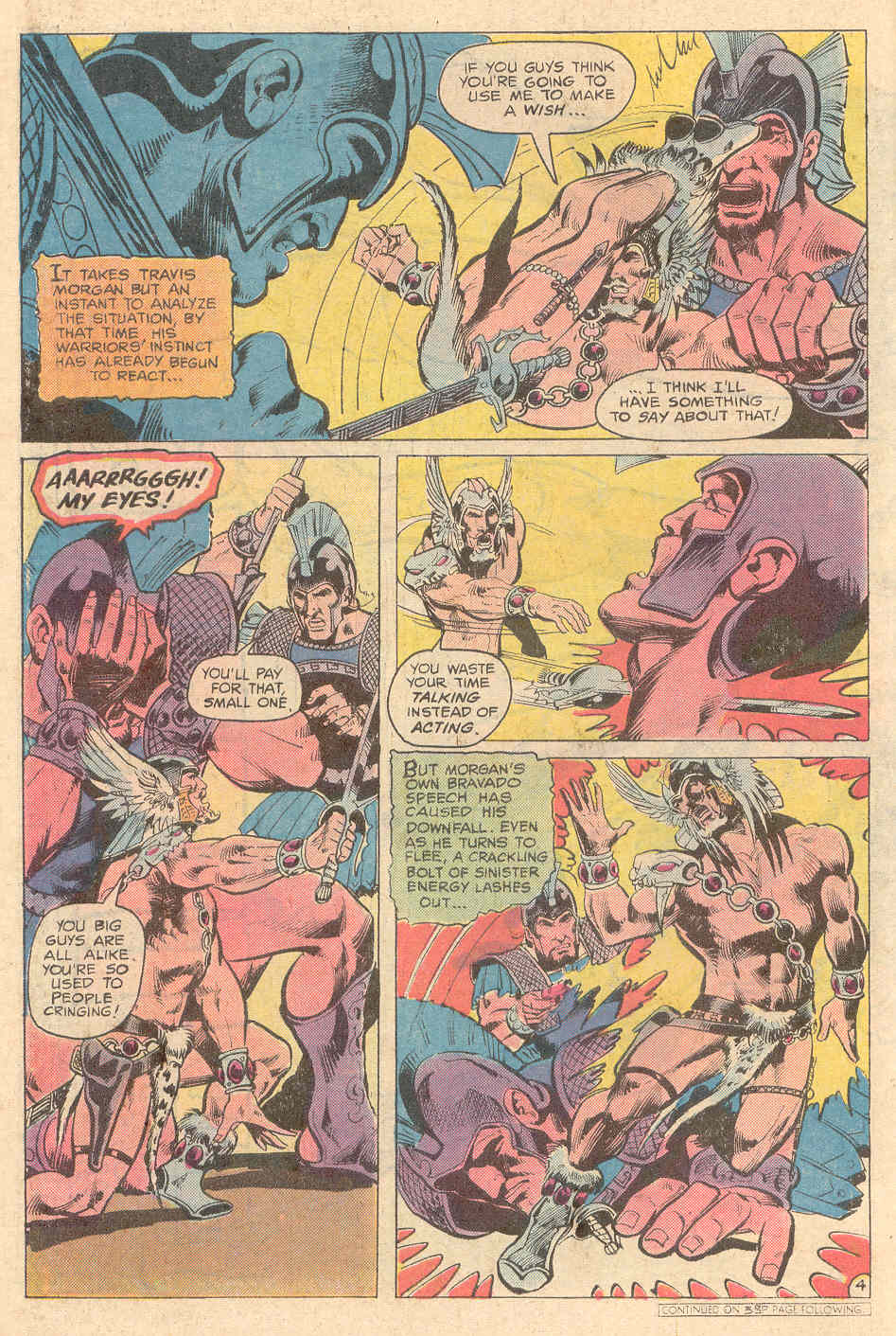 Read online Warlord (1976) comic -  Issue #32 - 5
