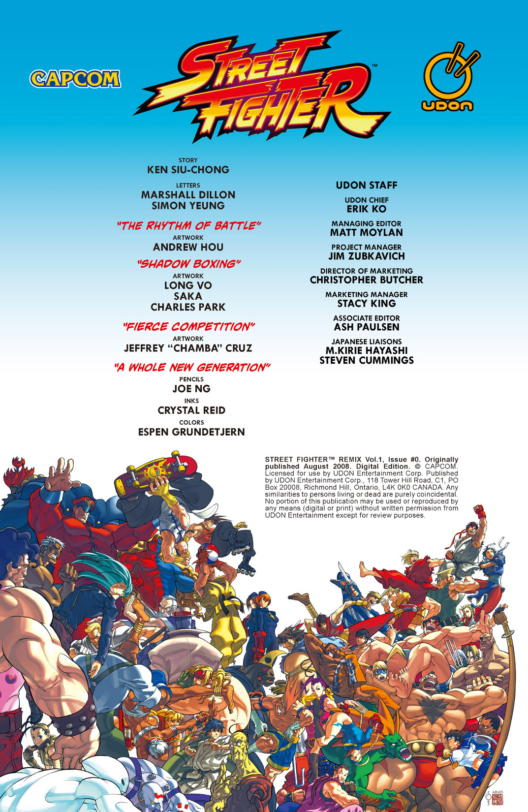 Read online Street Fighter Remix comic -  Issue # Full - 2