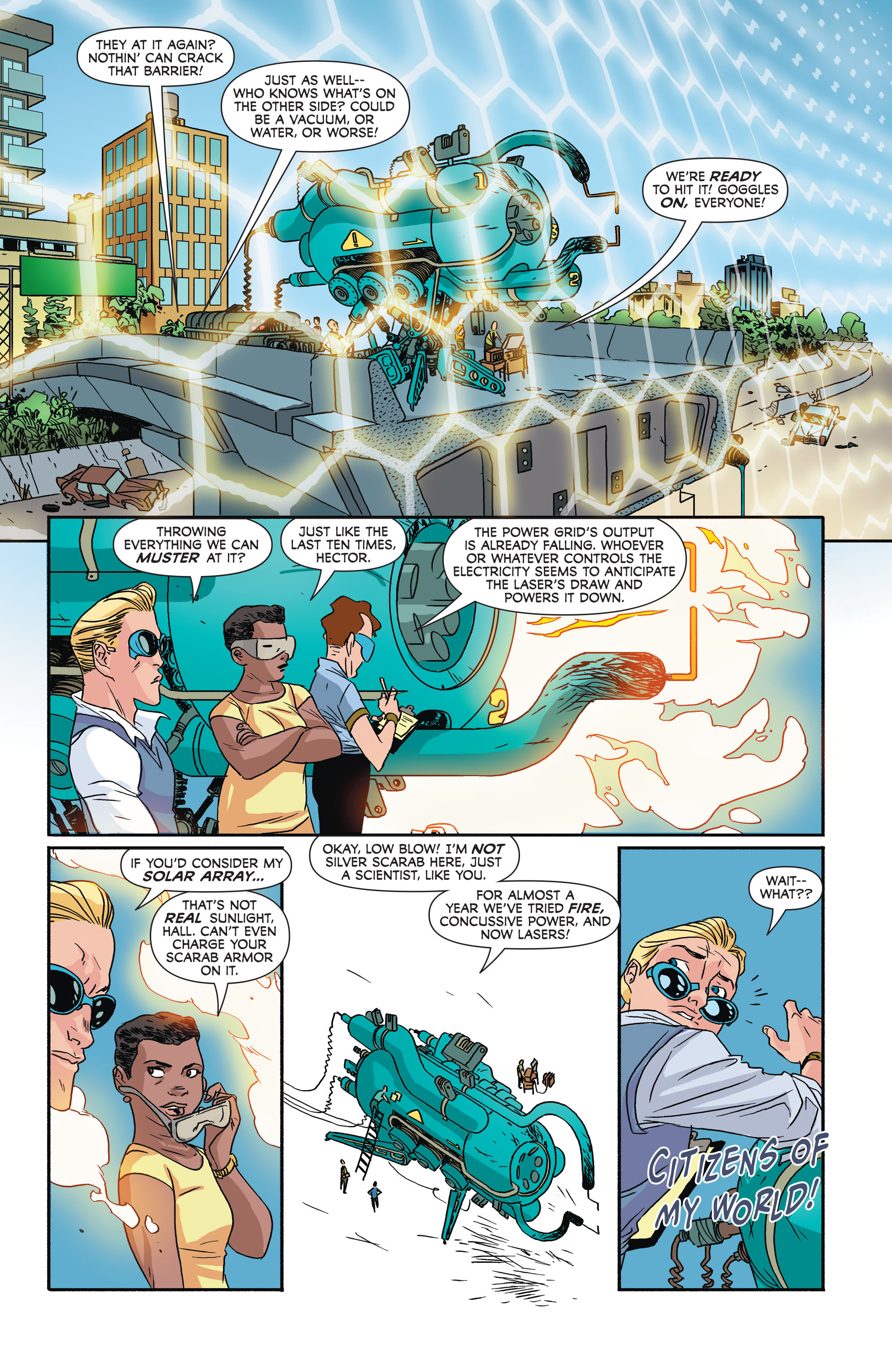 Read online Convergence Infinity Inc. comic -  Issue #1 - 16