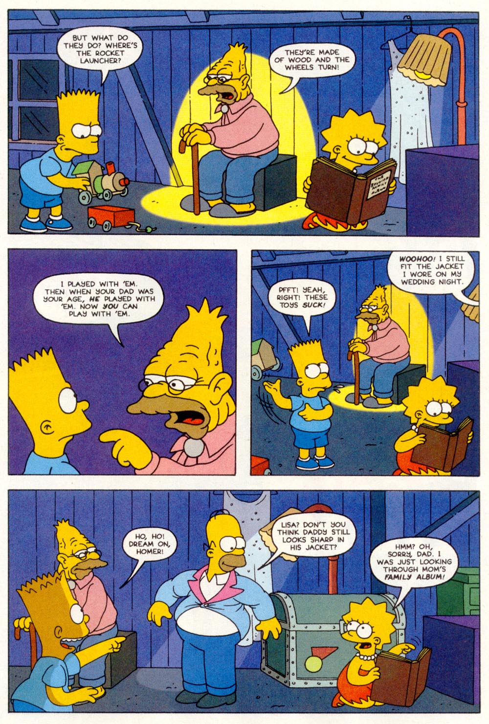 Read online Treehouse of Horror comic -  Issue #1 - 20