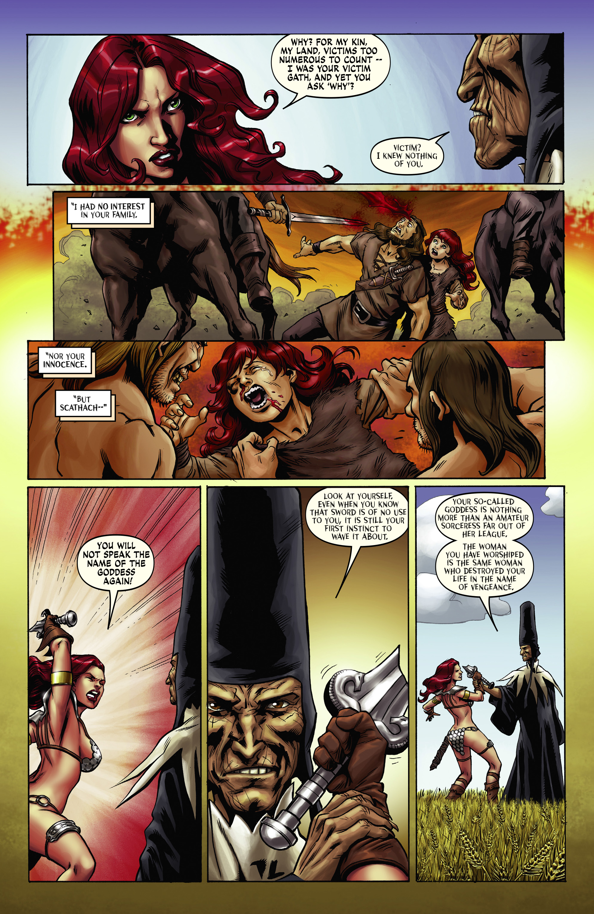 Read online Red Sonja Omnibus comic -  Issue # TPB 2 - 221