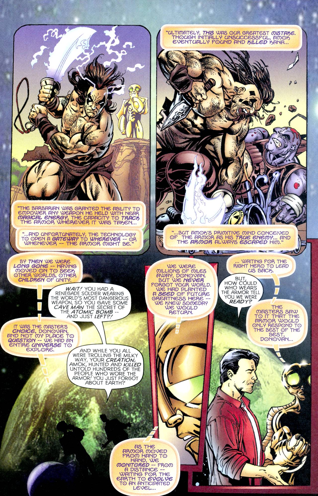 Read online X-O Manowar (1996) comic -  Issue #12 - 14