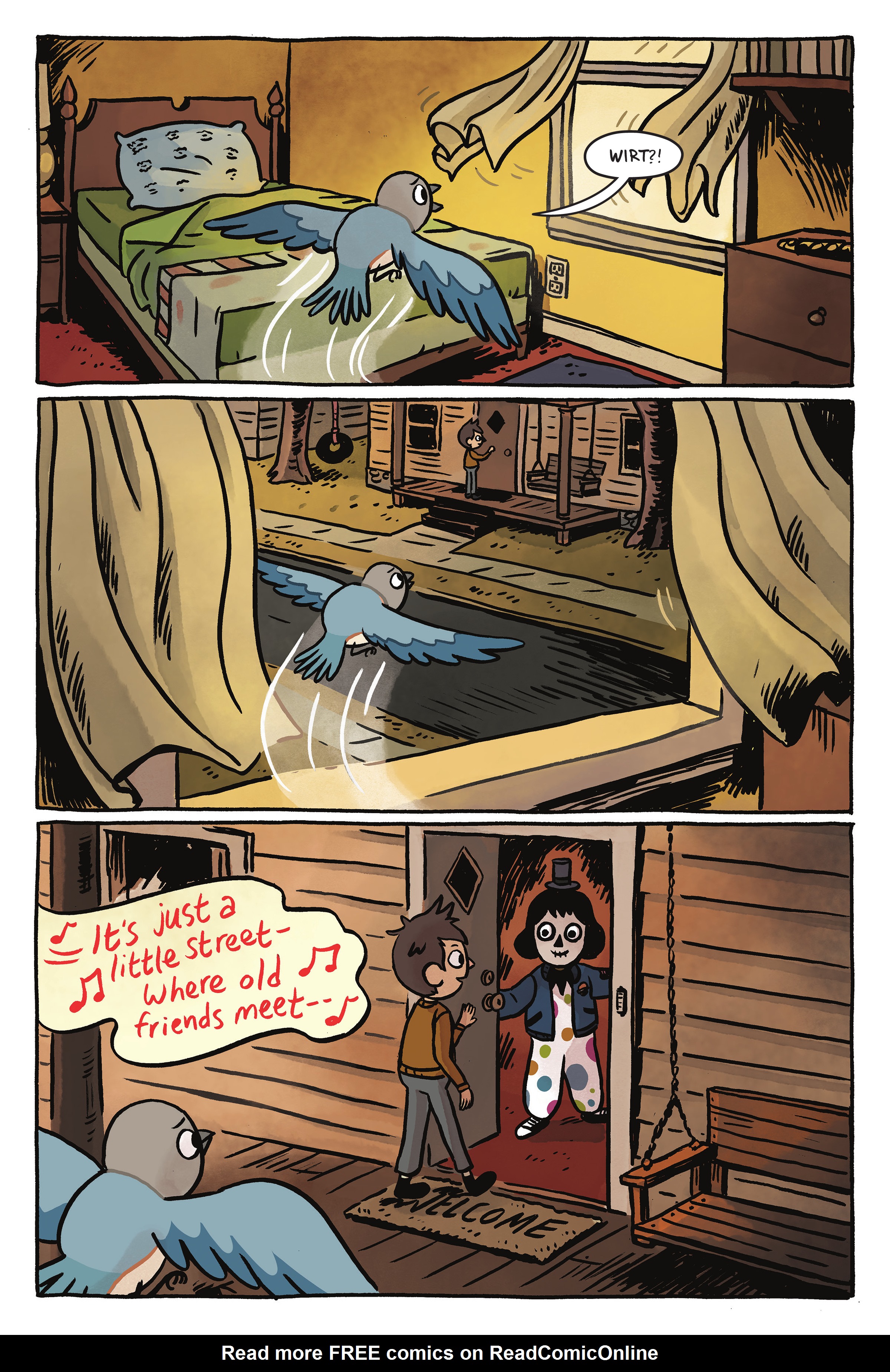 Read online Over the Garden Wall: Distillatoria comic -  Issue # TPB - 69