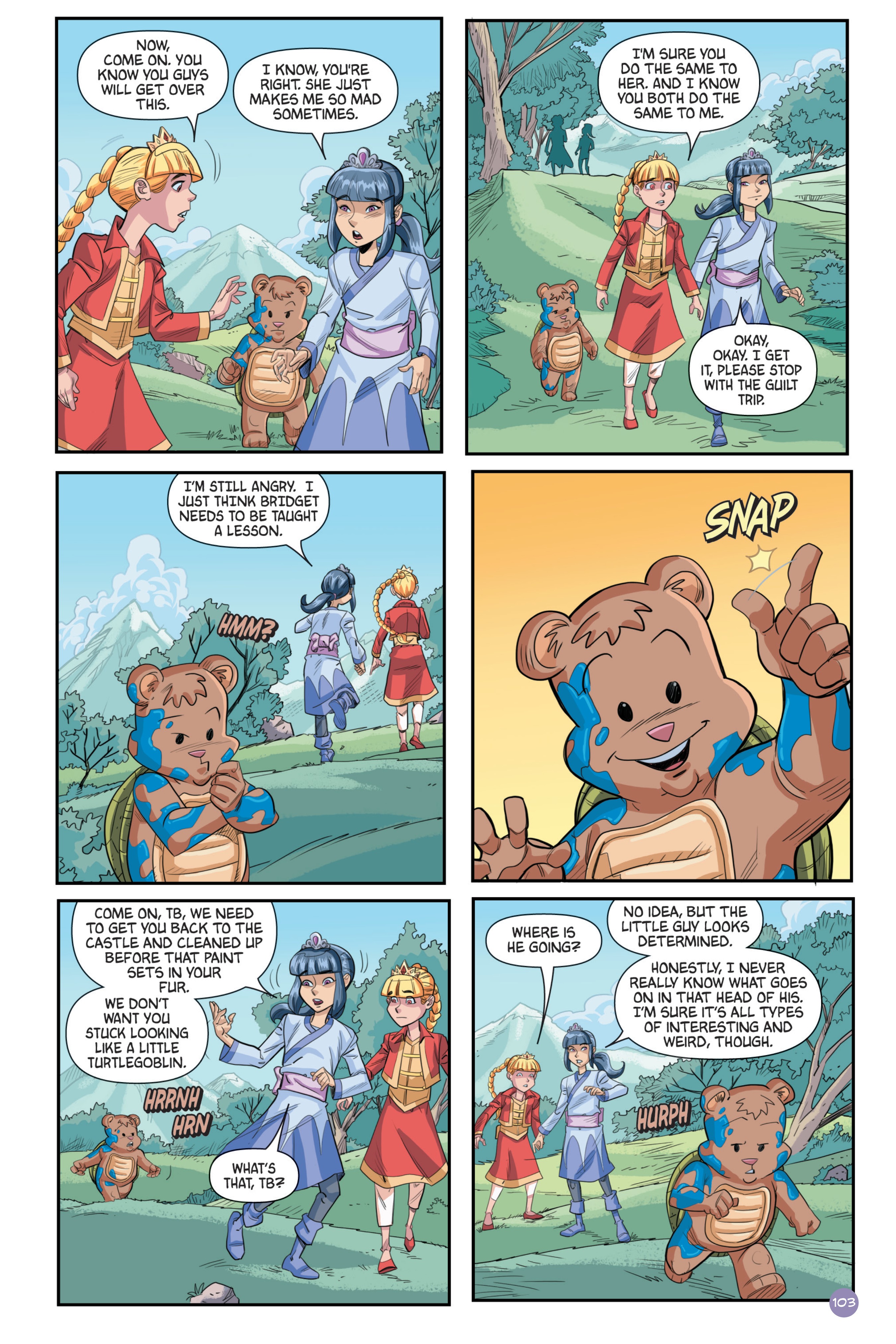Read online Princess Ninjas comic -  Issue # TPB - 104