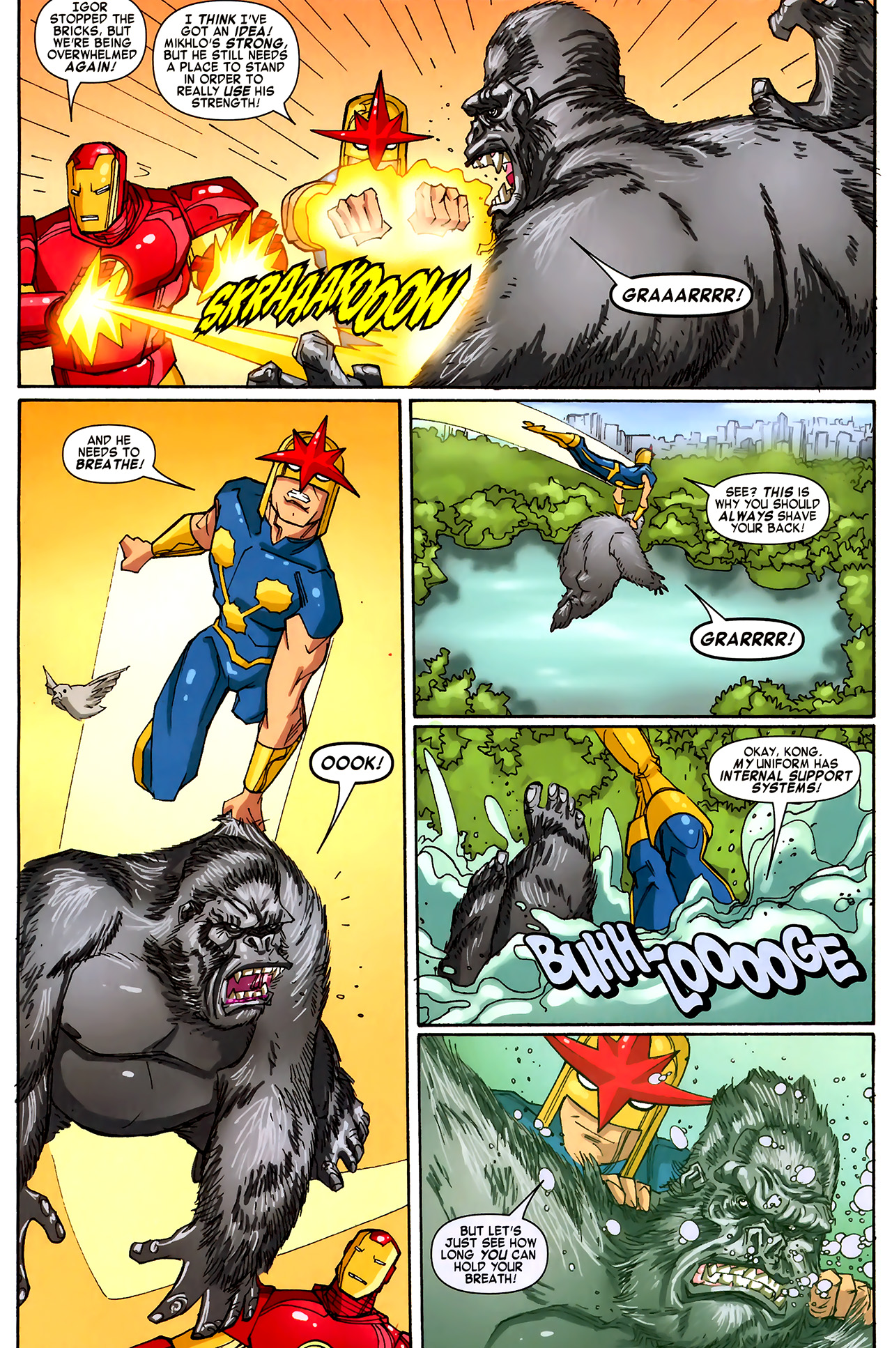Read online Free Comic Book Day 2010 (Iron Man: Supernova) comic -  Issue # Full - 20