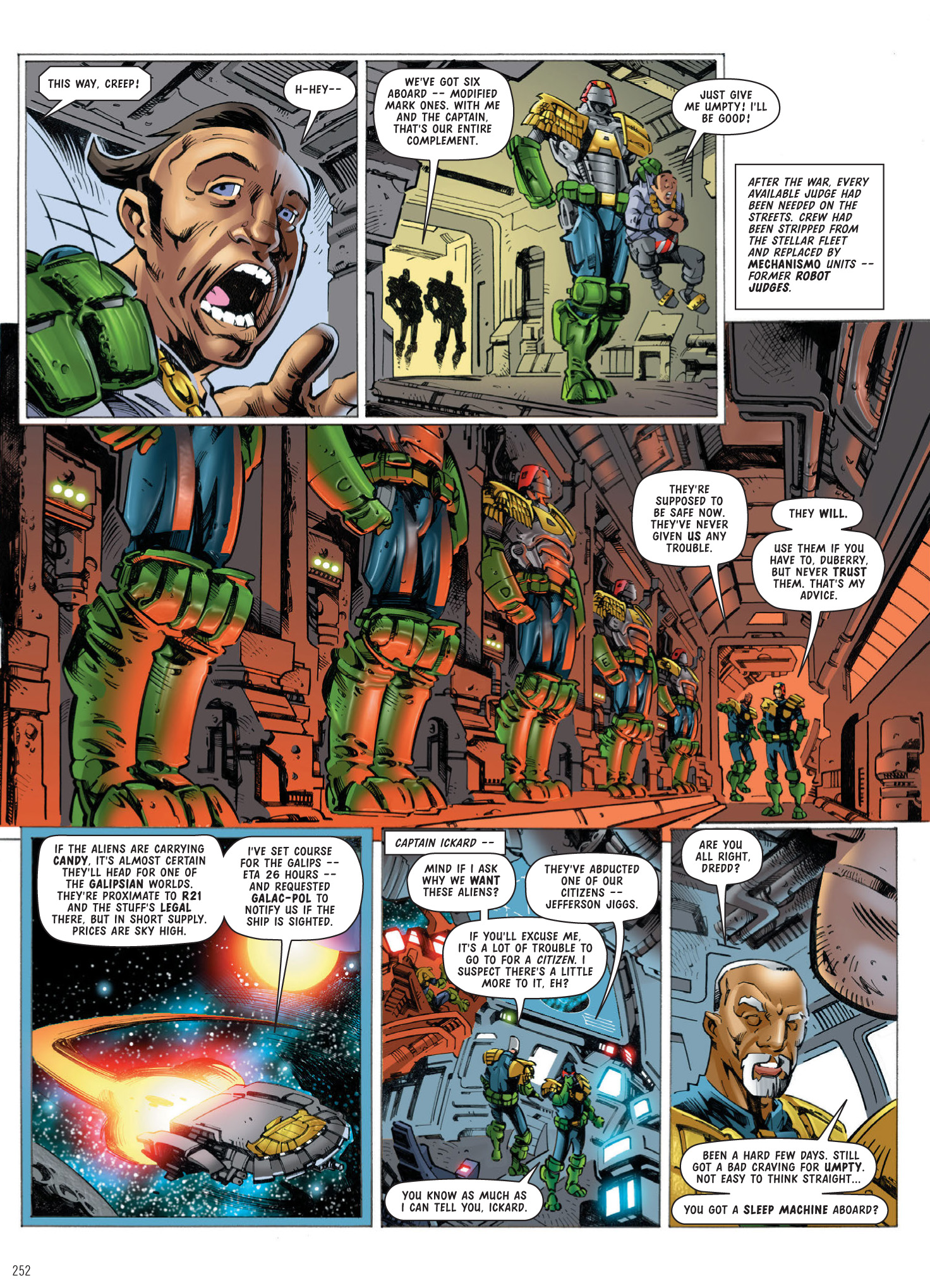 Read online Judge Dredd: The Complete Case Files comic -  Issue # TPB 31 - 253