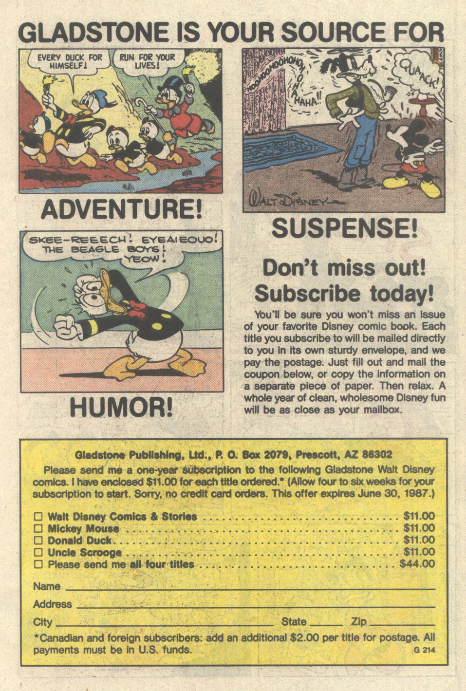 Read online Uncle Scrooge (1953) comic -  Issue #217 - 11