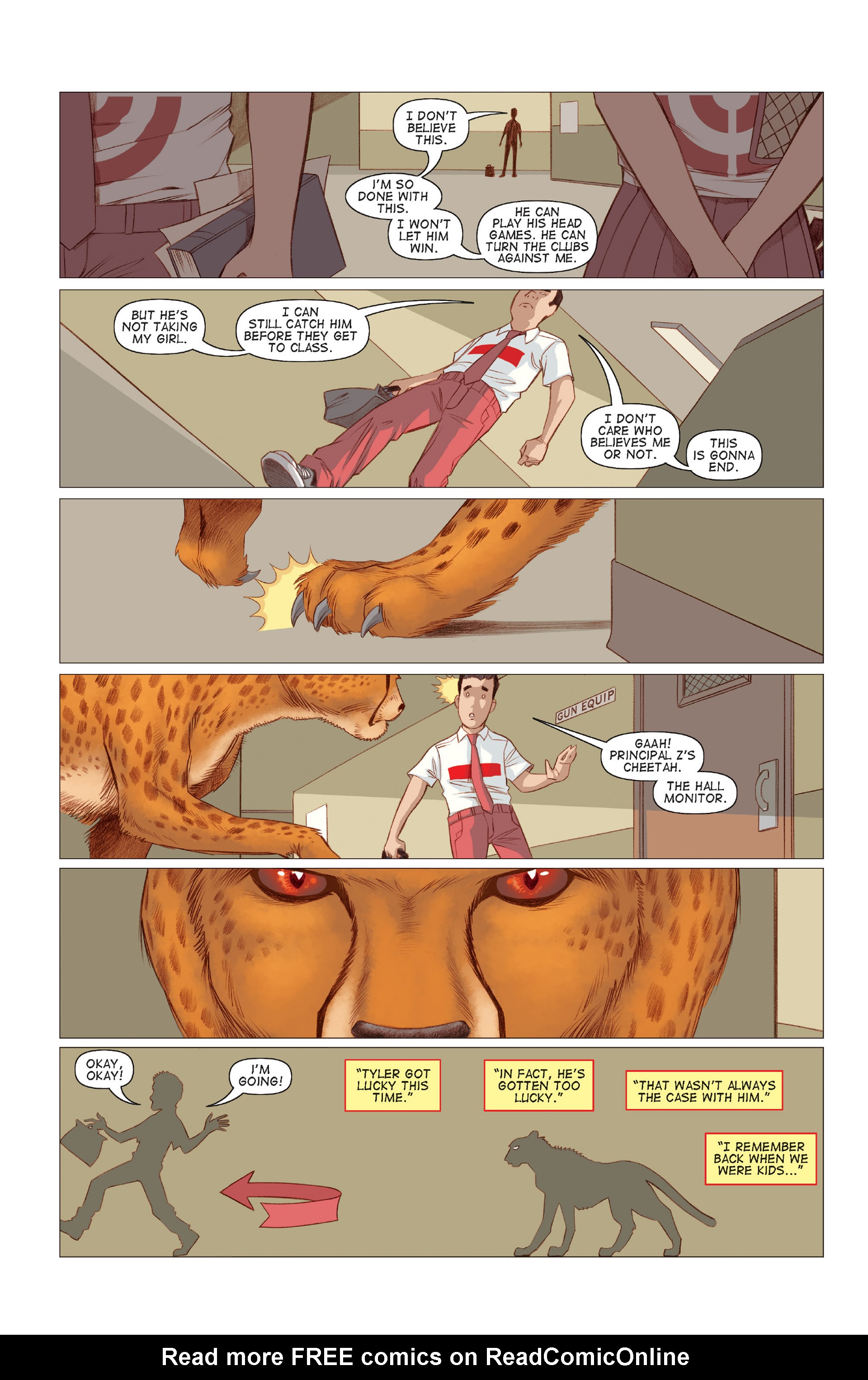 Read online Five Weapons comic -  Issue #7 - 17