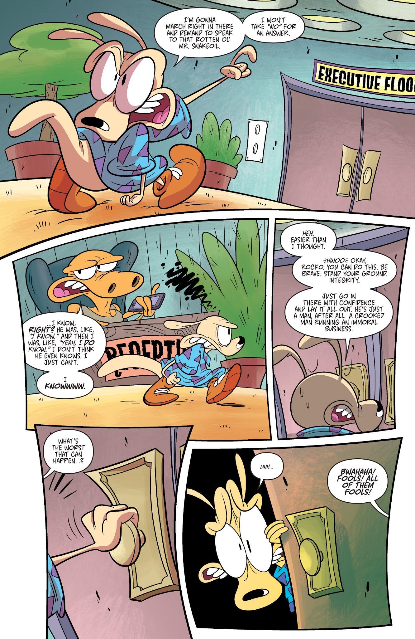 Read online Rocko's Modern Life (2017) comic -  Issue #7 - 12