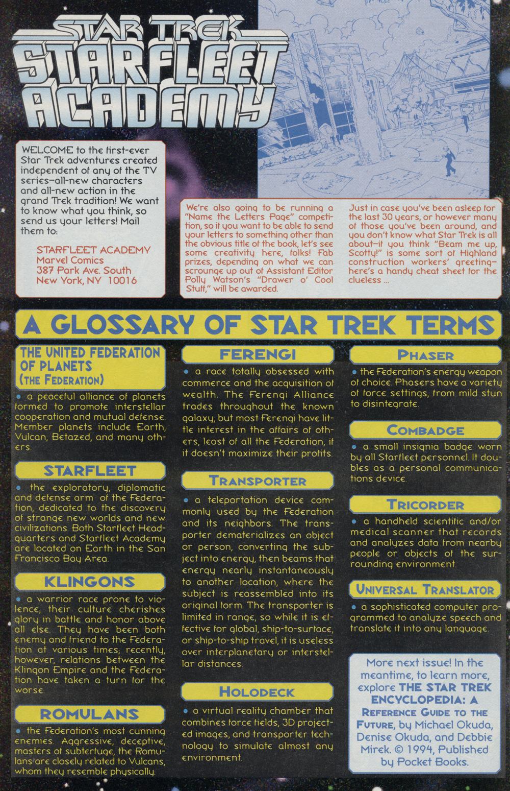 Read online Star Trek: Starfleet Academy (1996) comic -  Issue #1 - 24