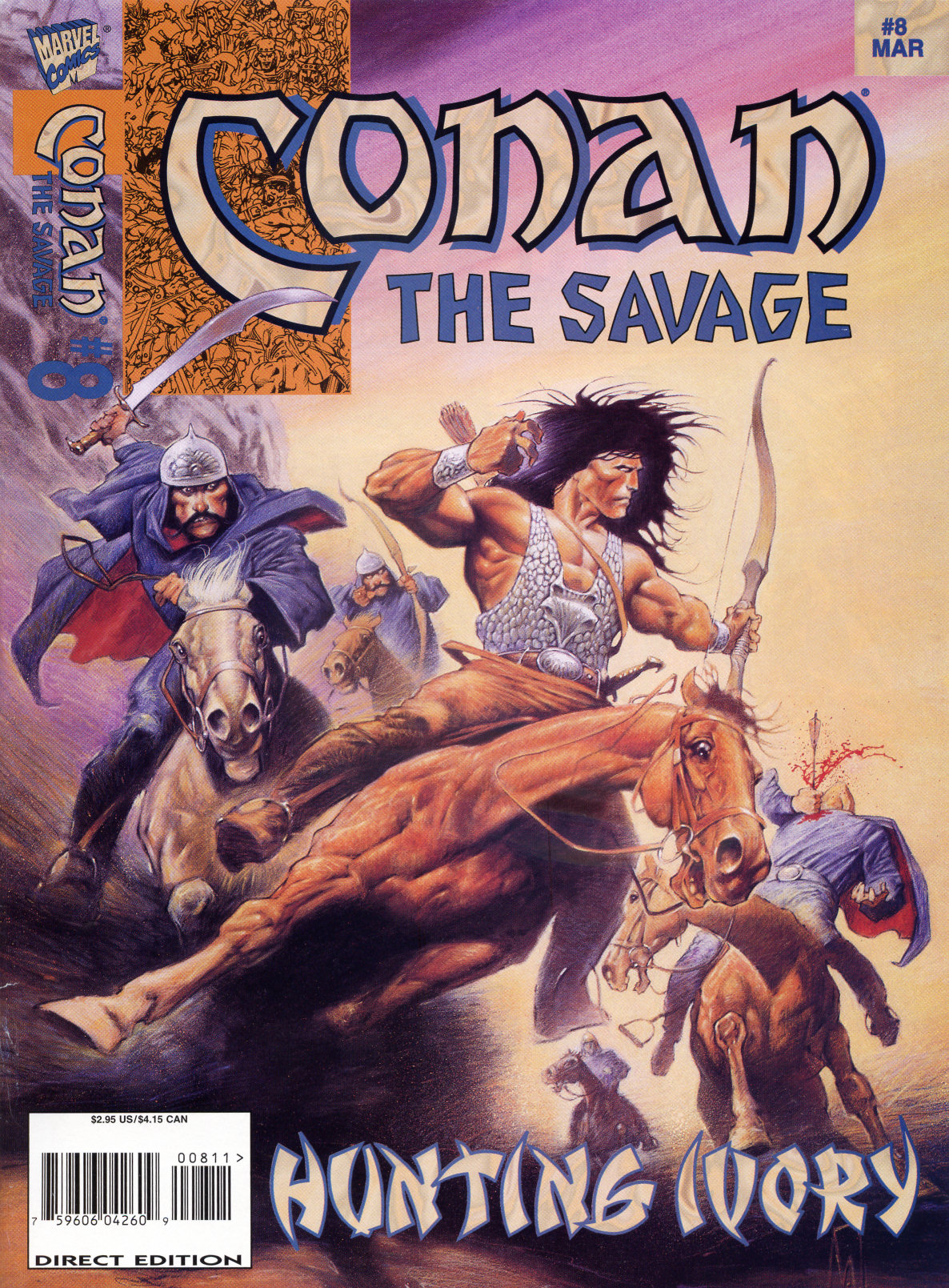 Read online Conan the Savage comic -  Issue #8 - 1