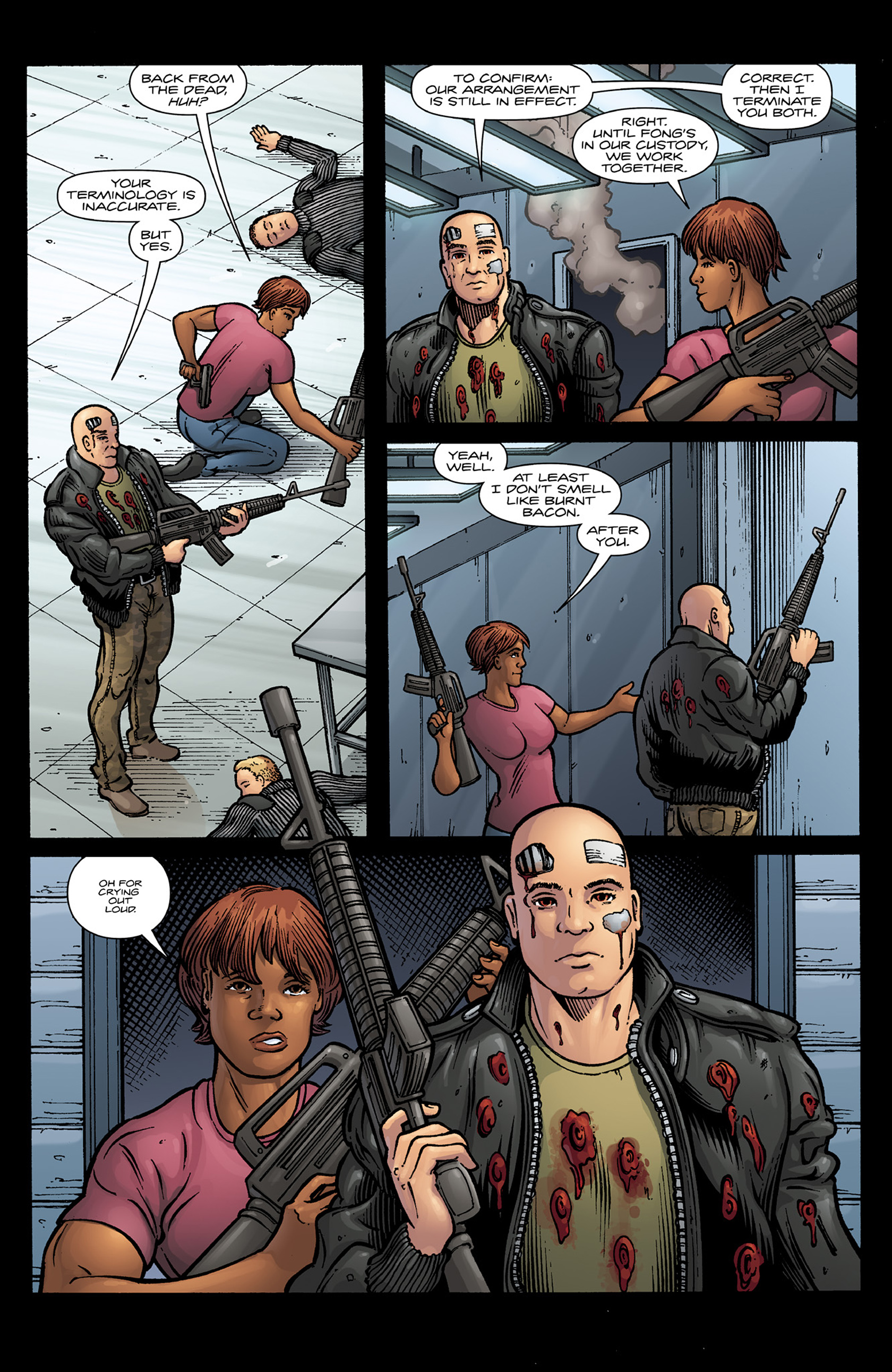 Read online The Terminator: Enemy of My Enemy comic -  Issue #5 - 15