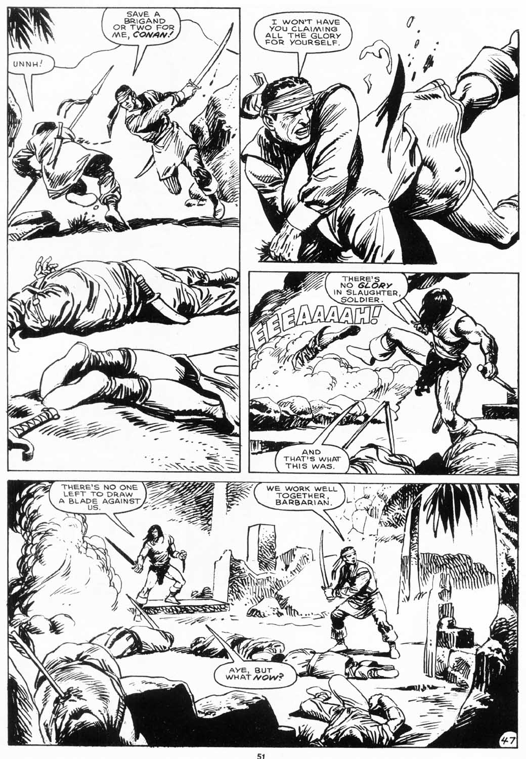 The Savage Sword Of Conan issue 156 - Page 50