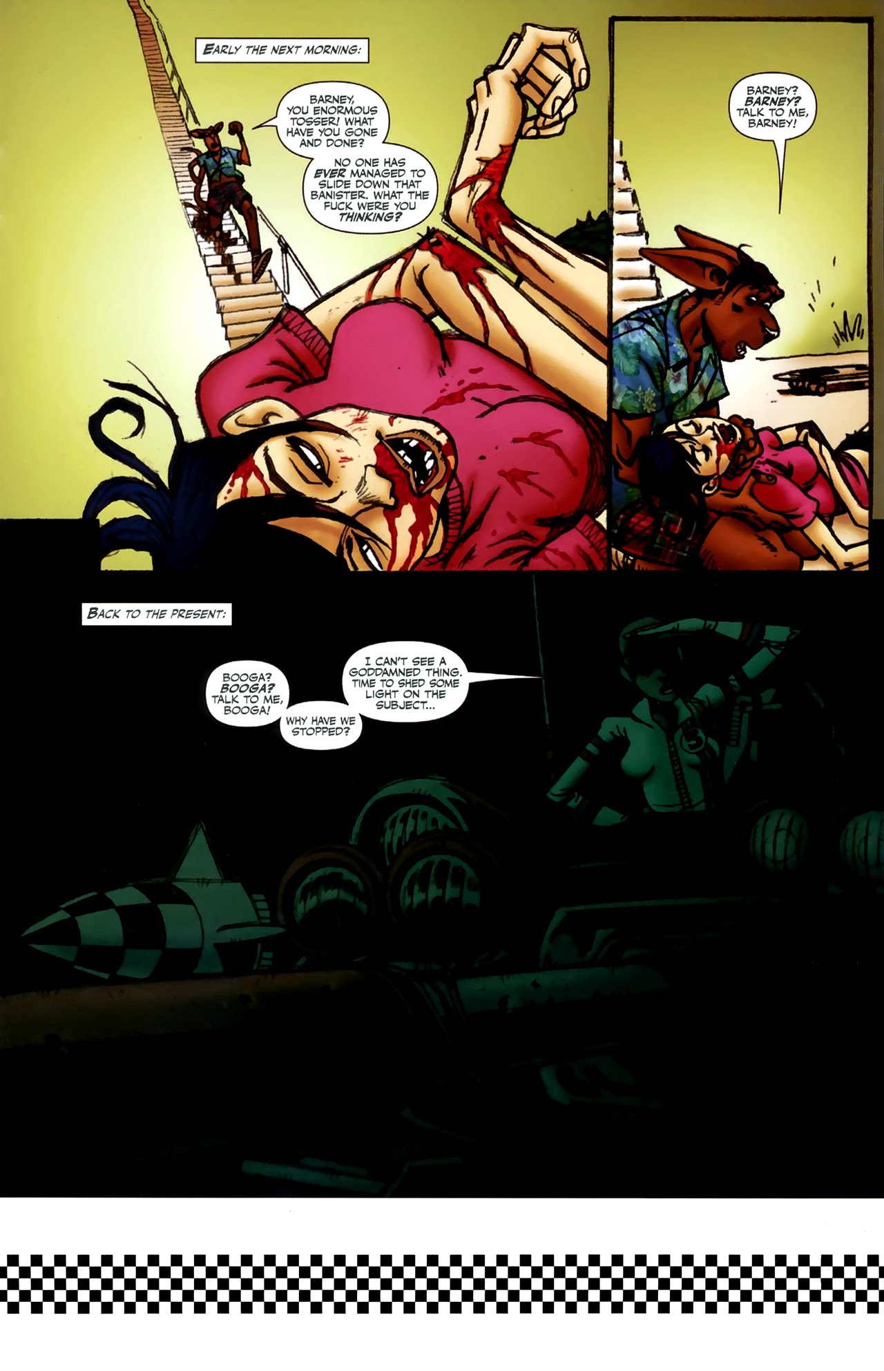 Read online Tank Girl: Skidmarks comic -  Issue #1 - 24