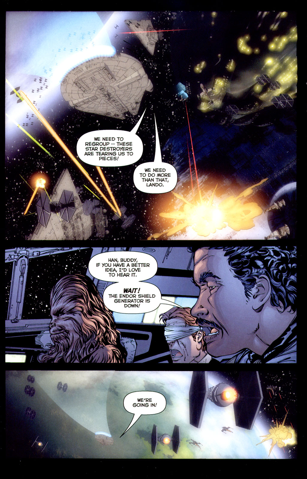 Read online Star Wars: Infinities - Return of the Jedi comic -  Issue #4 - 11
